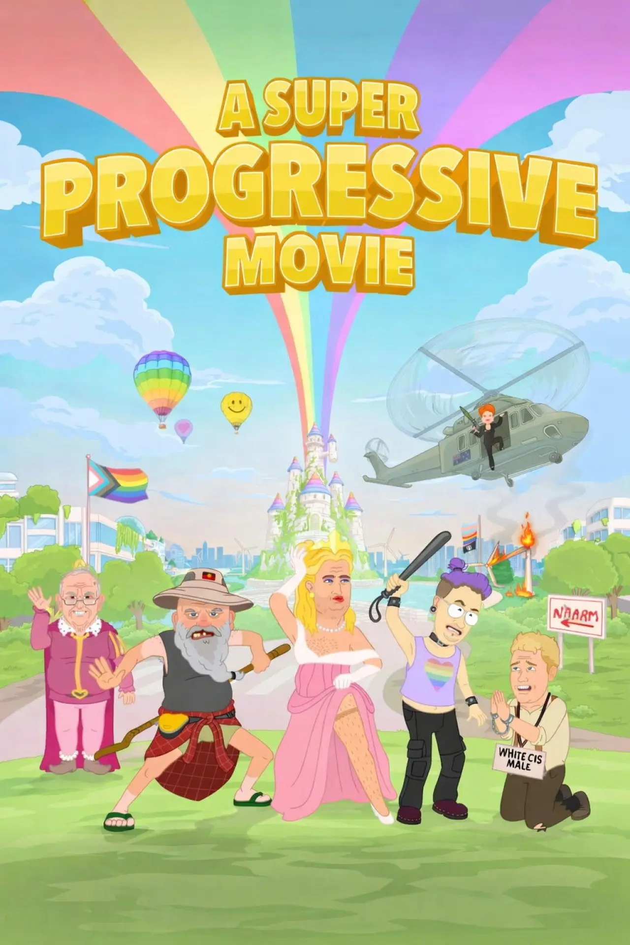 Постер к фильму "A Super Progressive Movie"