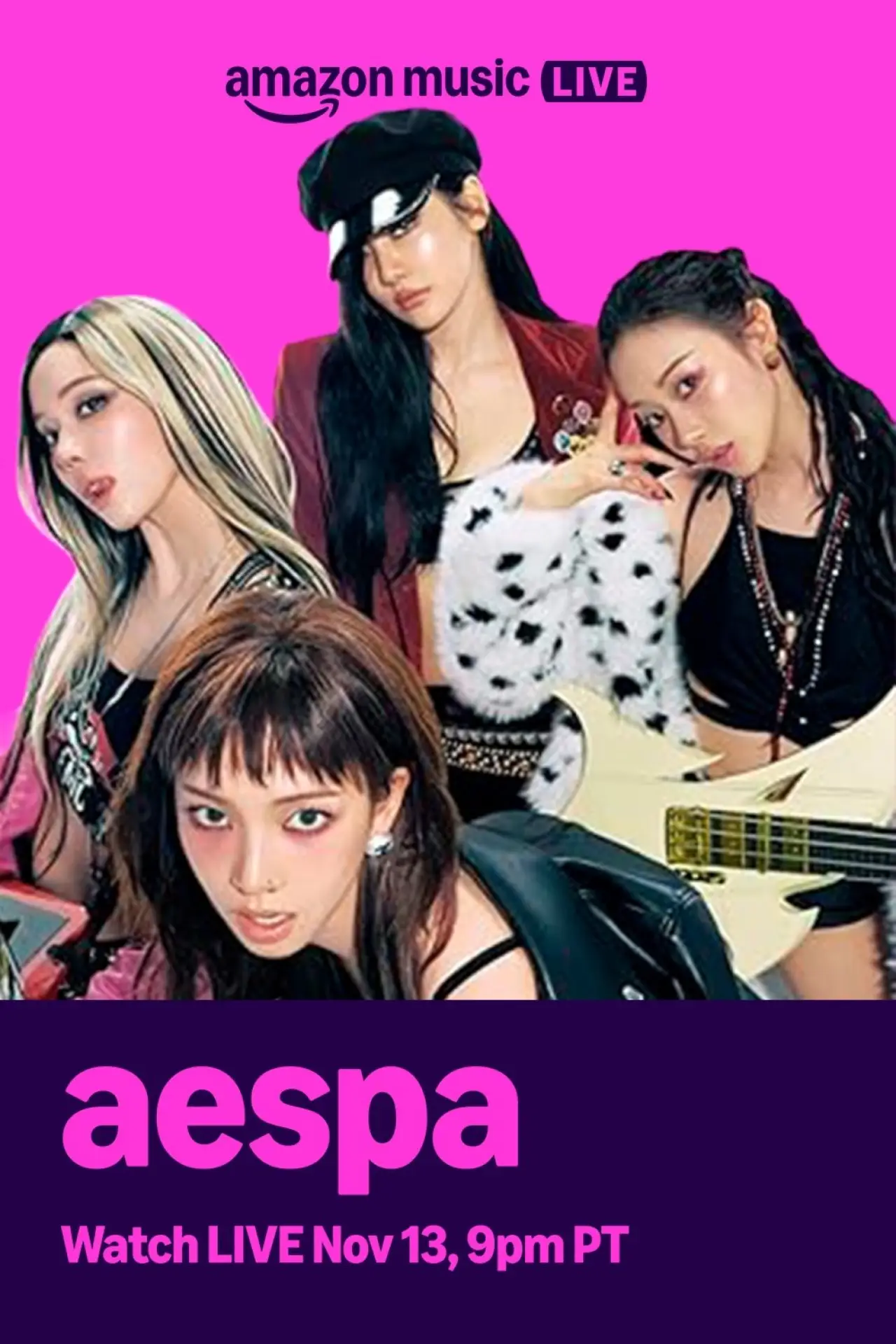 Постер к фильму "aespa: Amazon Music Live"
