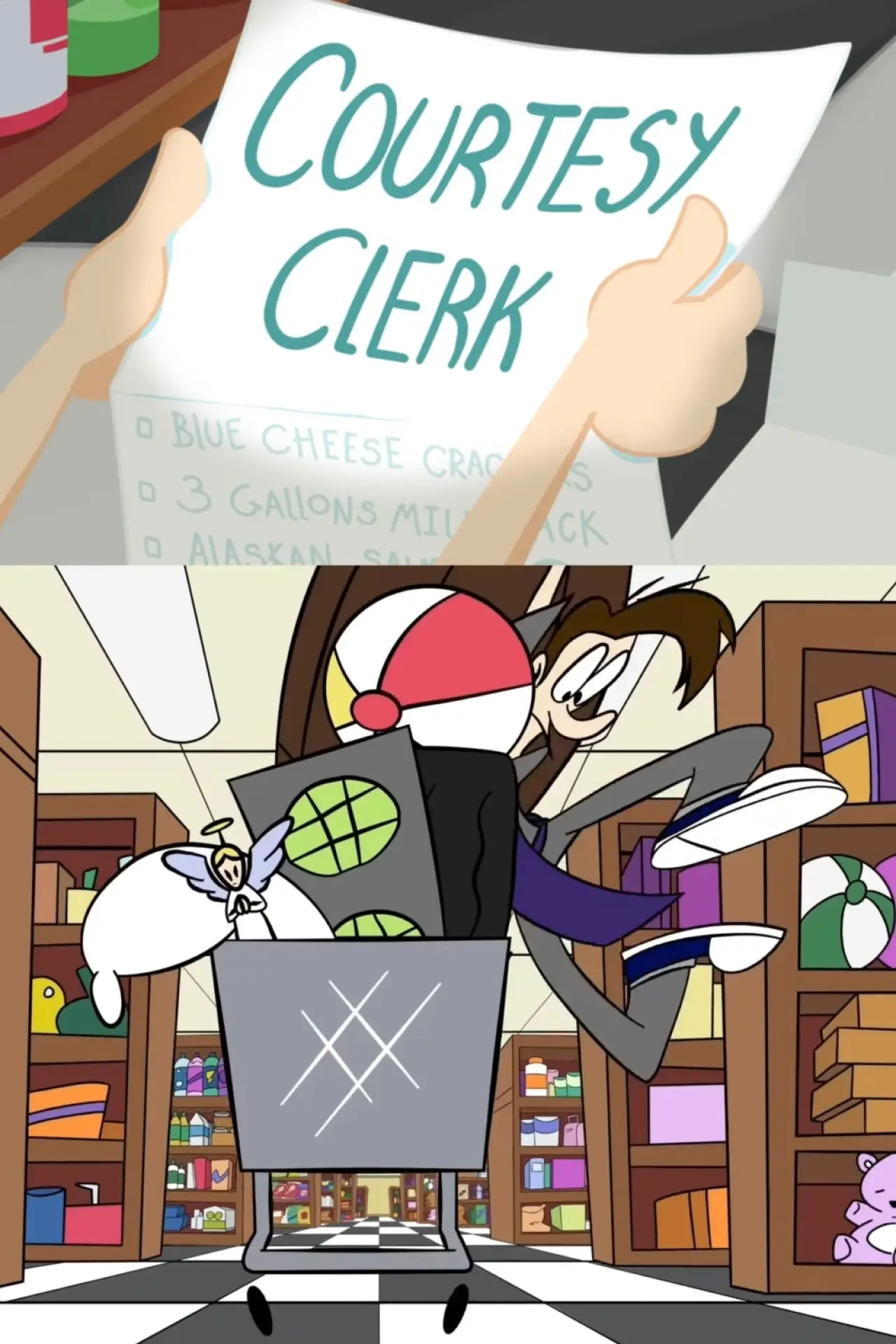 Постер к фильму "Courtesy Clerk"