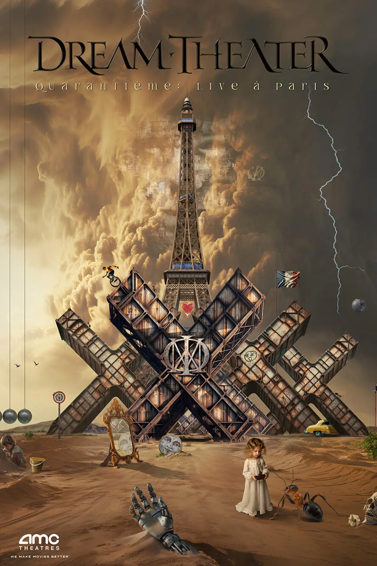 Постер к фильму "Dream Theater - Quarantième: Live à Paris"
