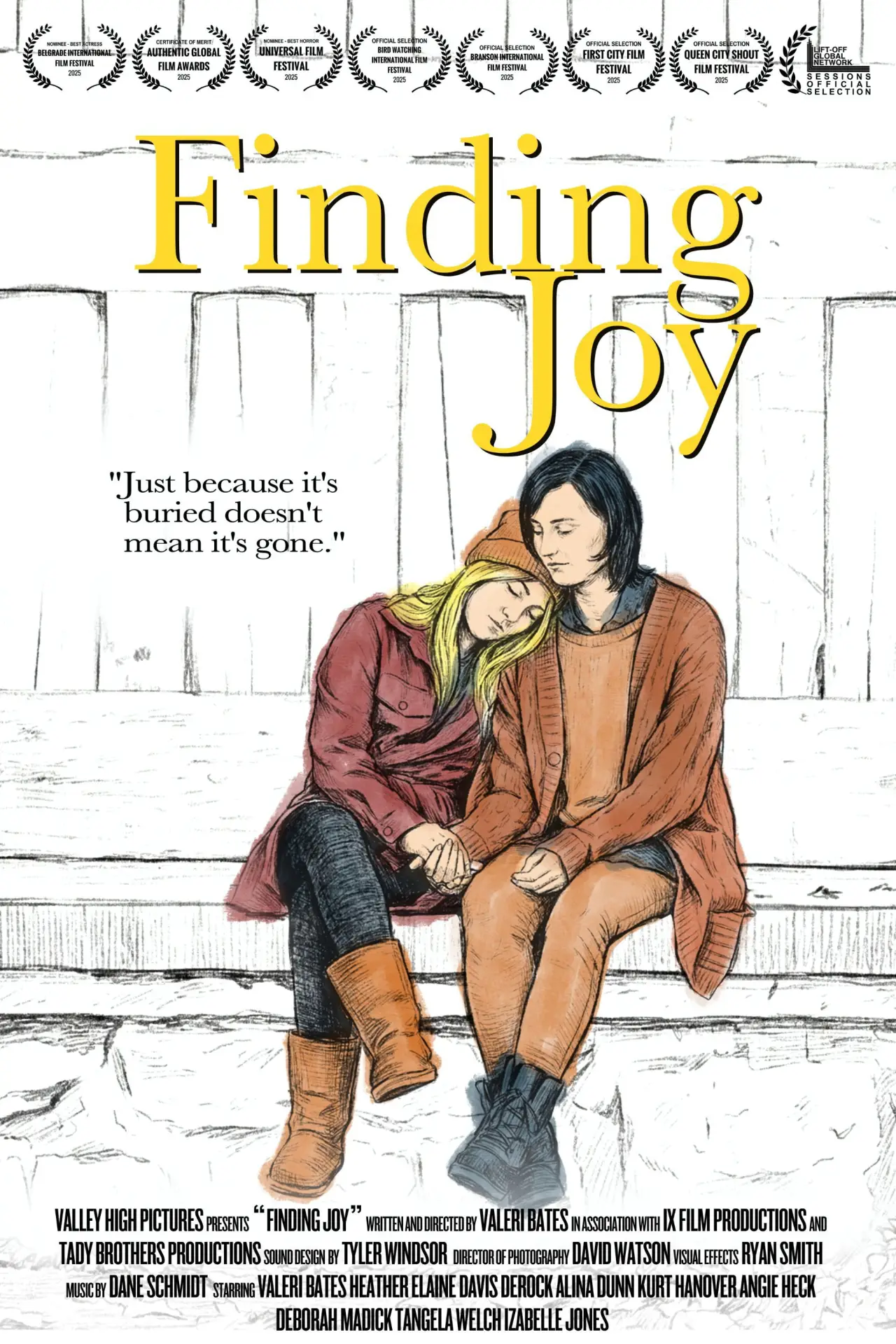 Постер к фильму "Finding Joy"