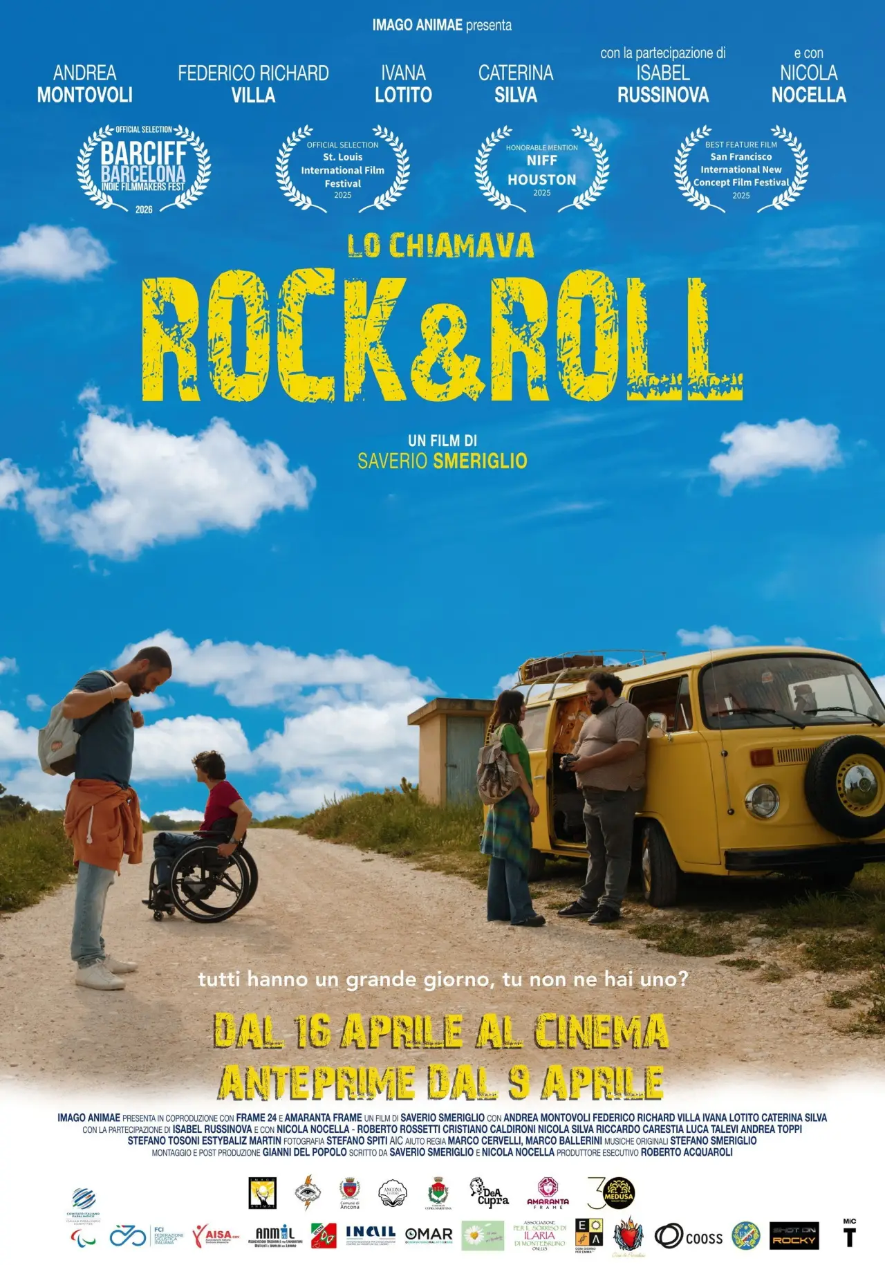 Постер к фильму "Lo chiamava Rock & Roll"