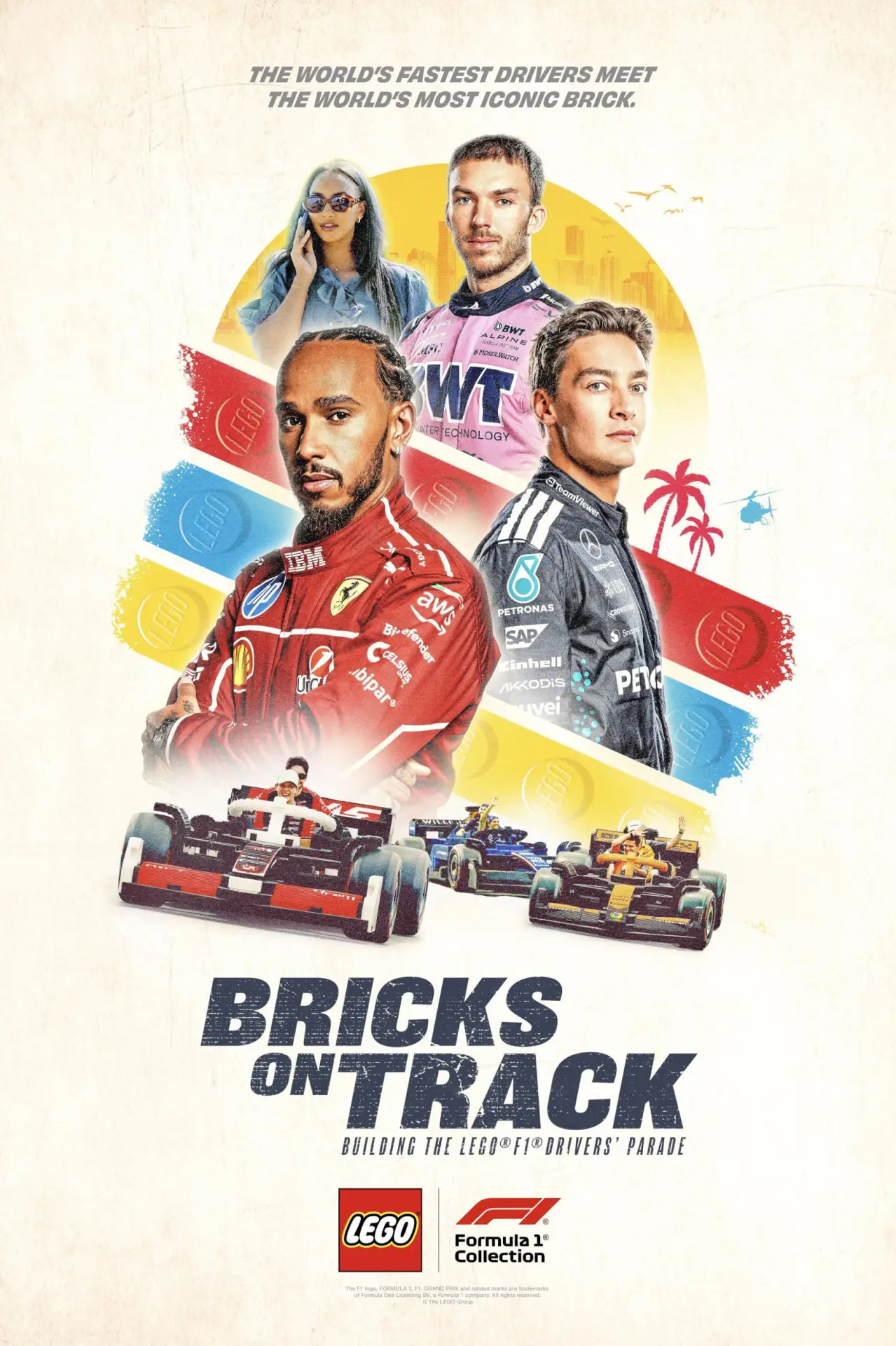 Постер к фильму "Bricks on Track: Building the LEGO F1 Drivers