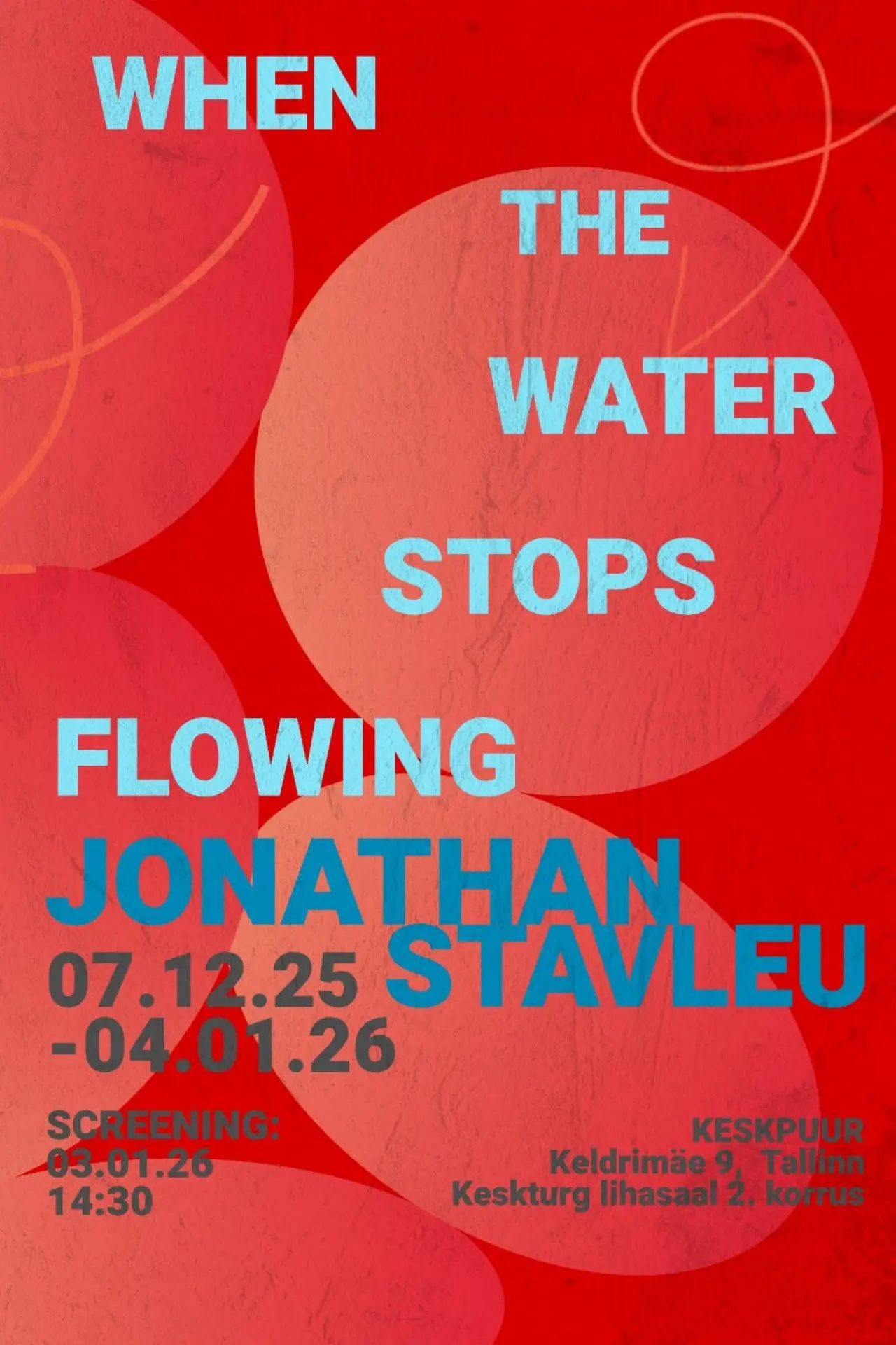 Постер к фильму "When the Water Stops Flowing"