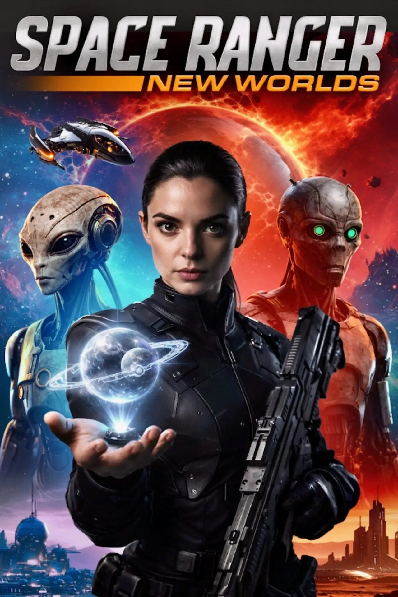 Постер к фильму "Space Ranger: New Worlds"