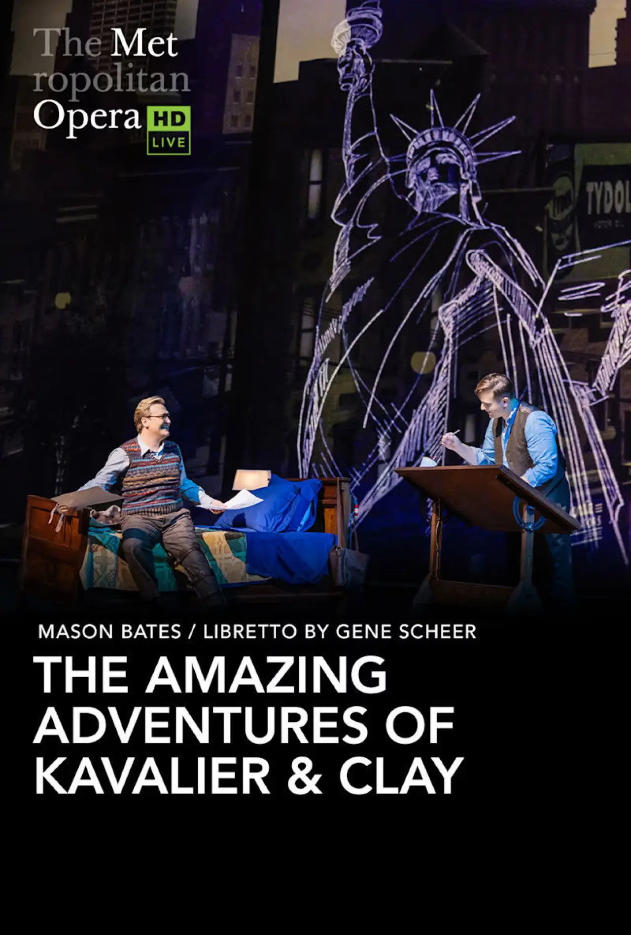 Постер к фильму "The Metropolitan Opera: The Amazing Adventures of Kavalier & Clay"