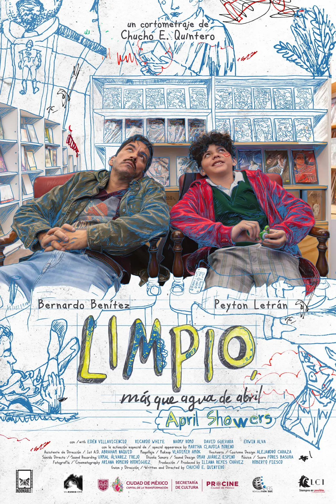Постер к фильму "Limpio, más que agua de abril"
