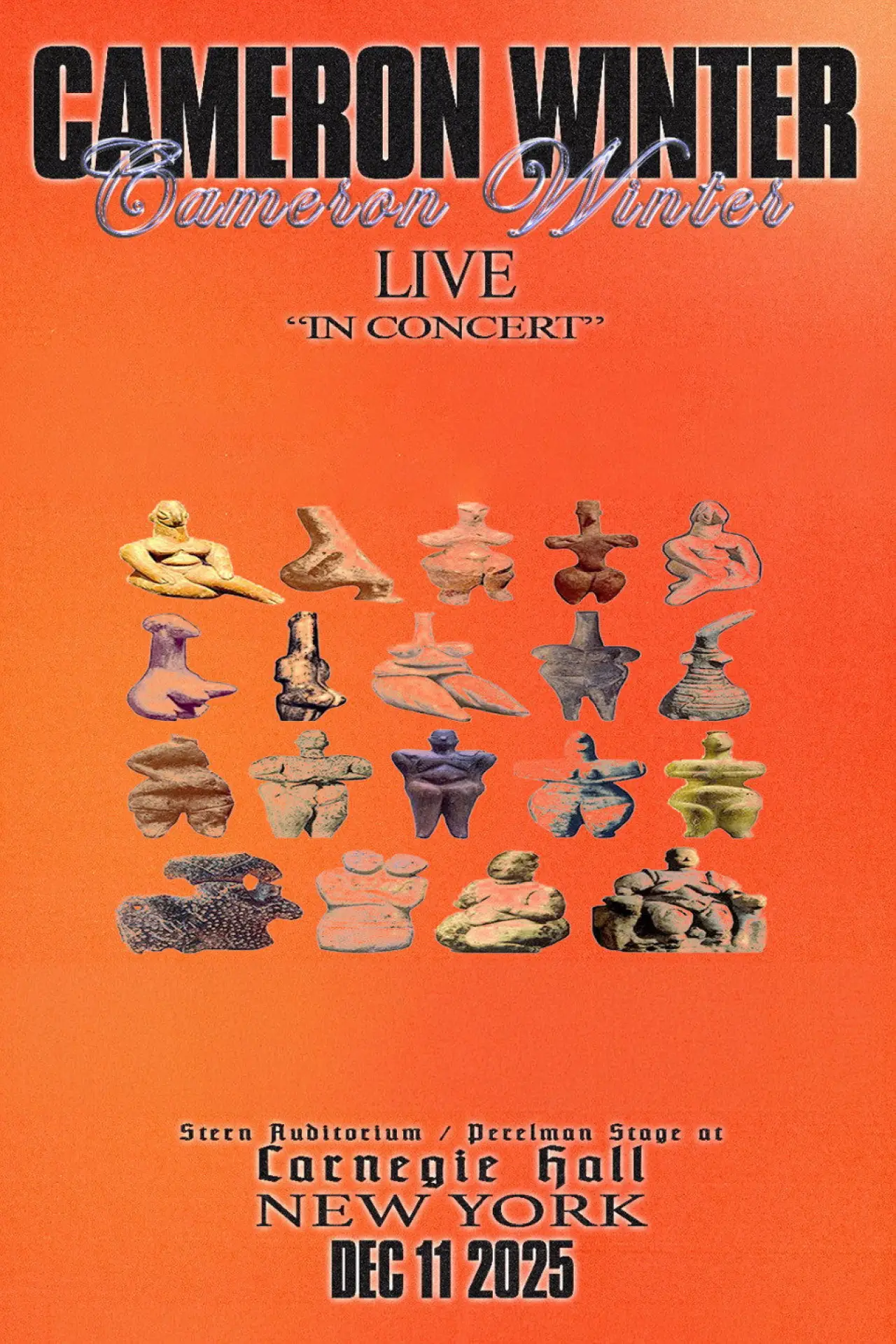 Постер к фильму "Cameron Winter at Carnegie Hall"