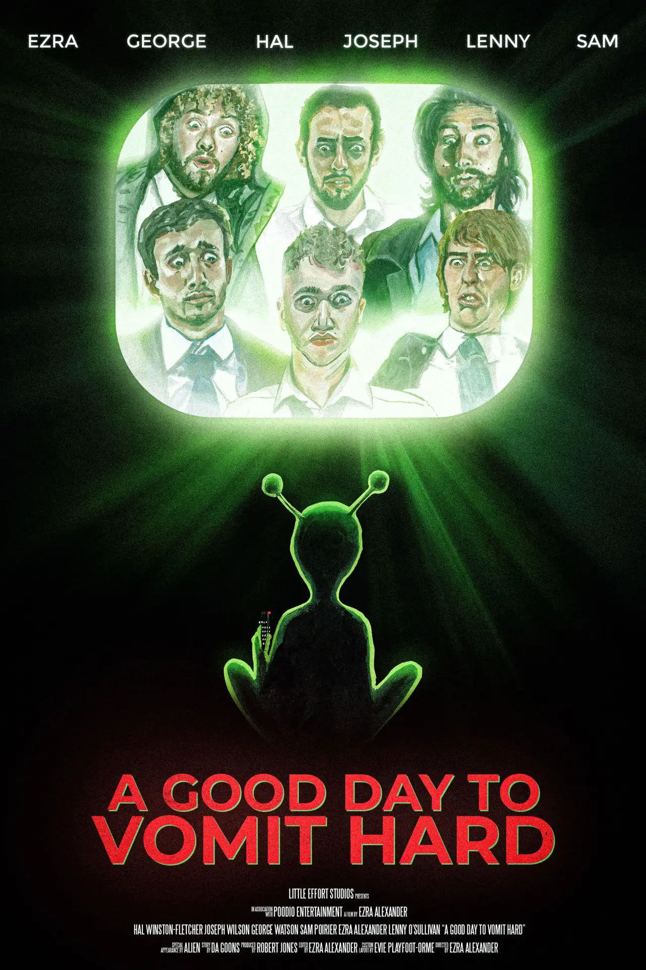 Постер к фильму "A GOOD DAY TO VOMIT HARD"