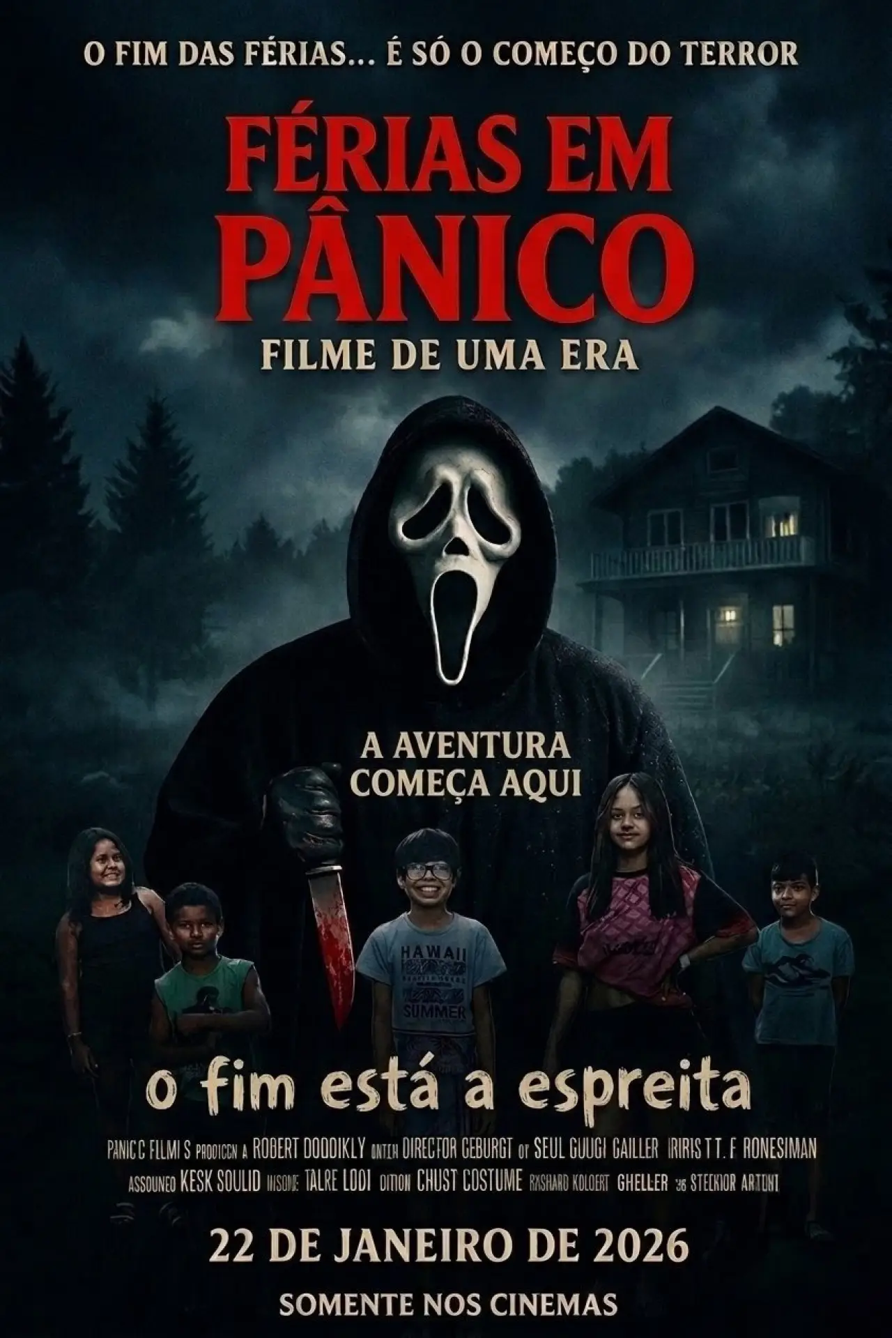 Постер к фильму "Férias em Pânico (A aventura começa aqui)"