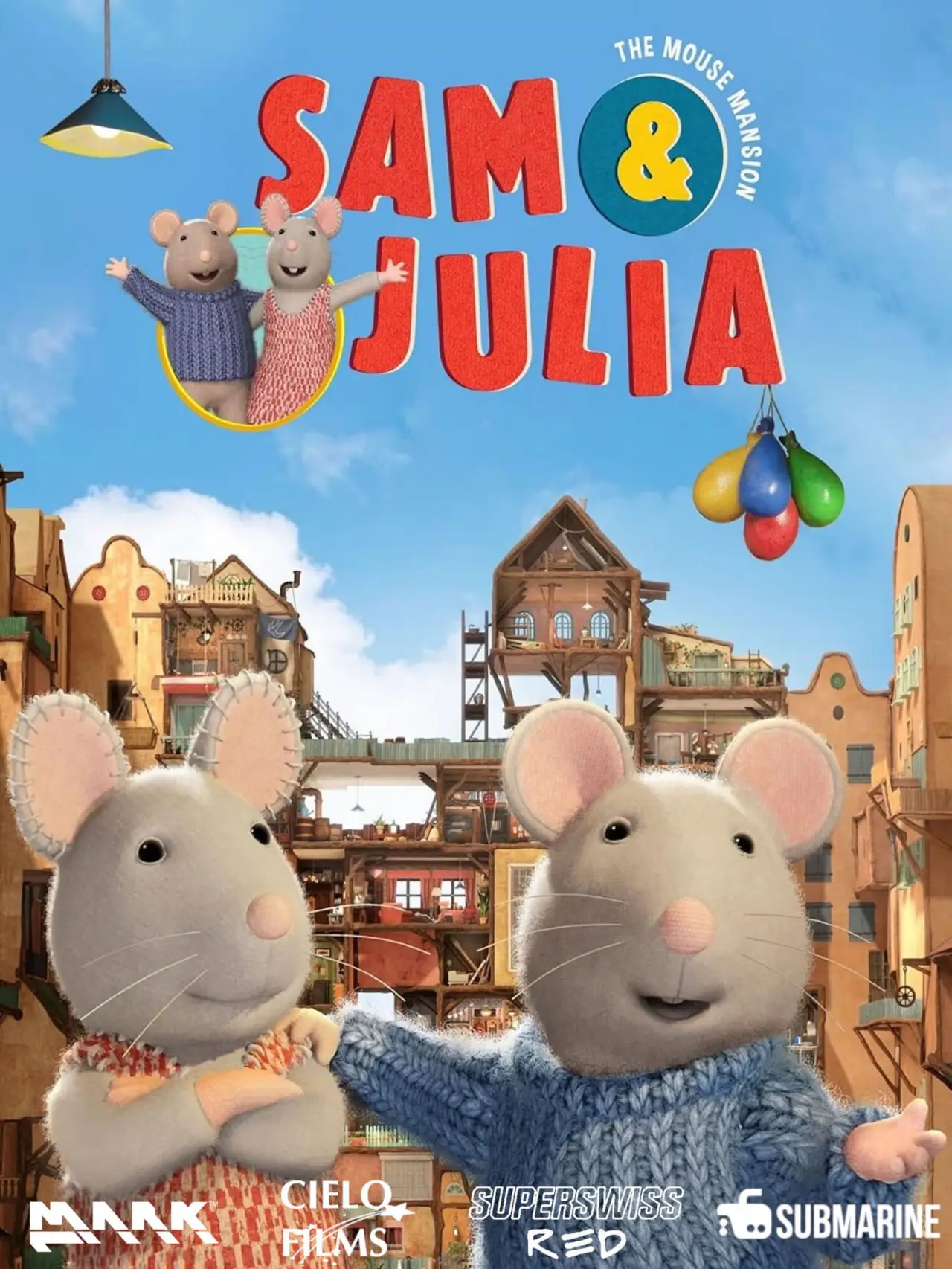 Постер к фильму "Sam & Julia - The Mouse Mansion"