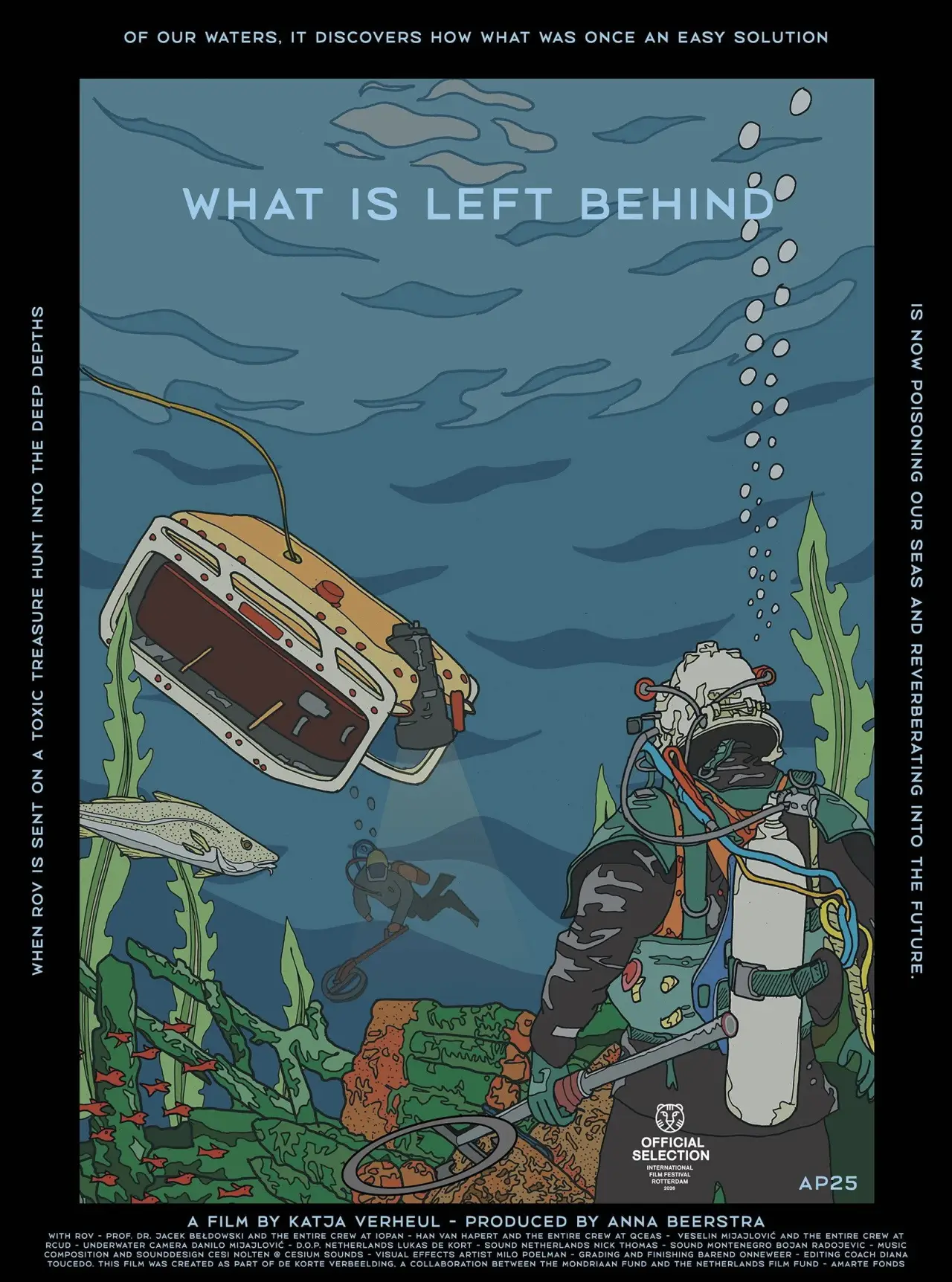 Постер к фильму "What is left behind"