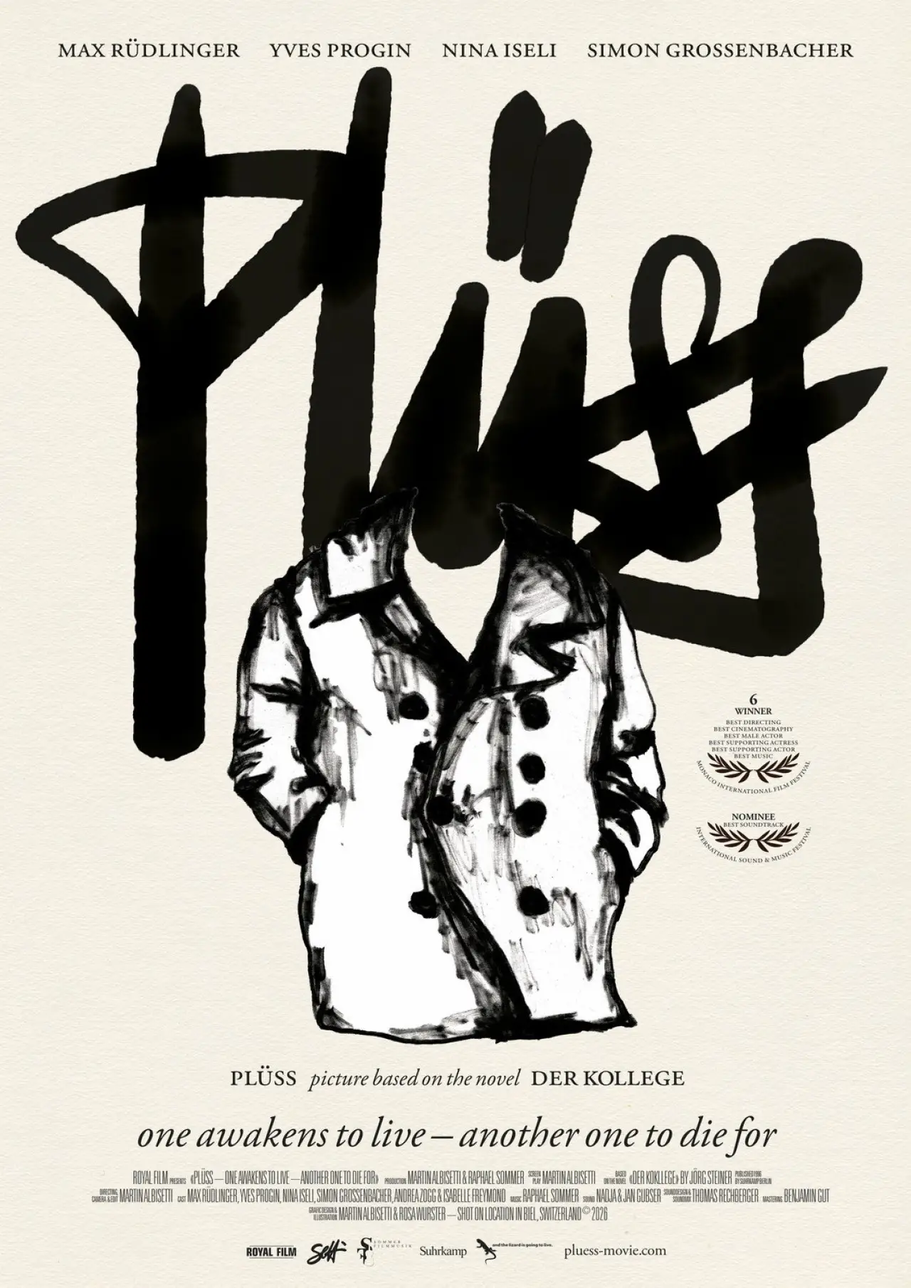 Постер к фильму "Plüss – one awakens to live, another to die for"