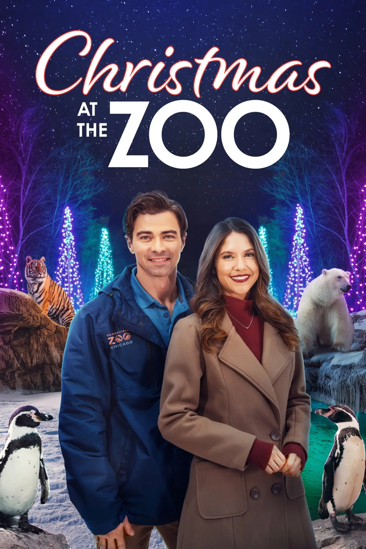 Постер к фильму "Christmas at the Zoo"