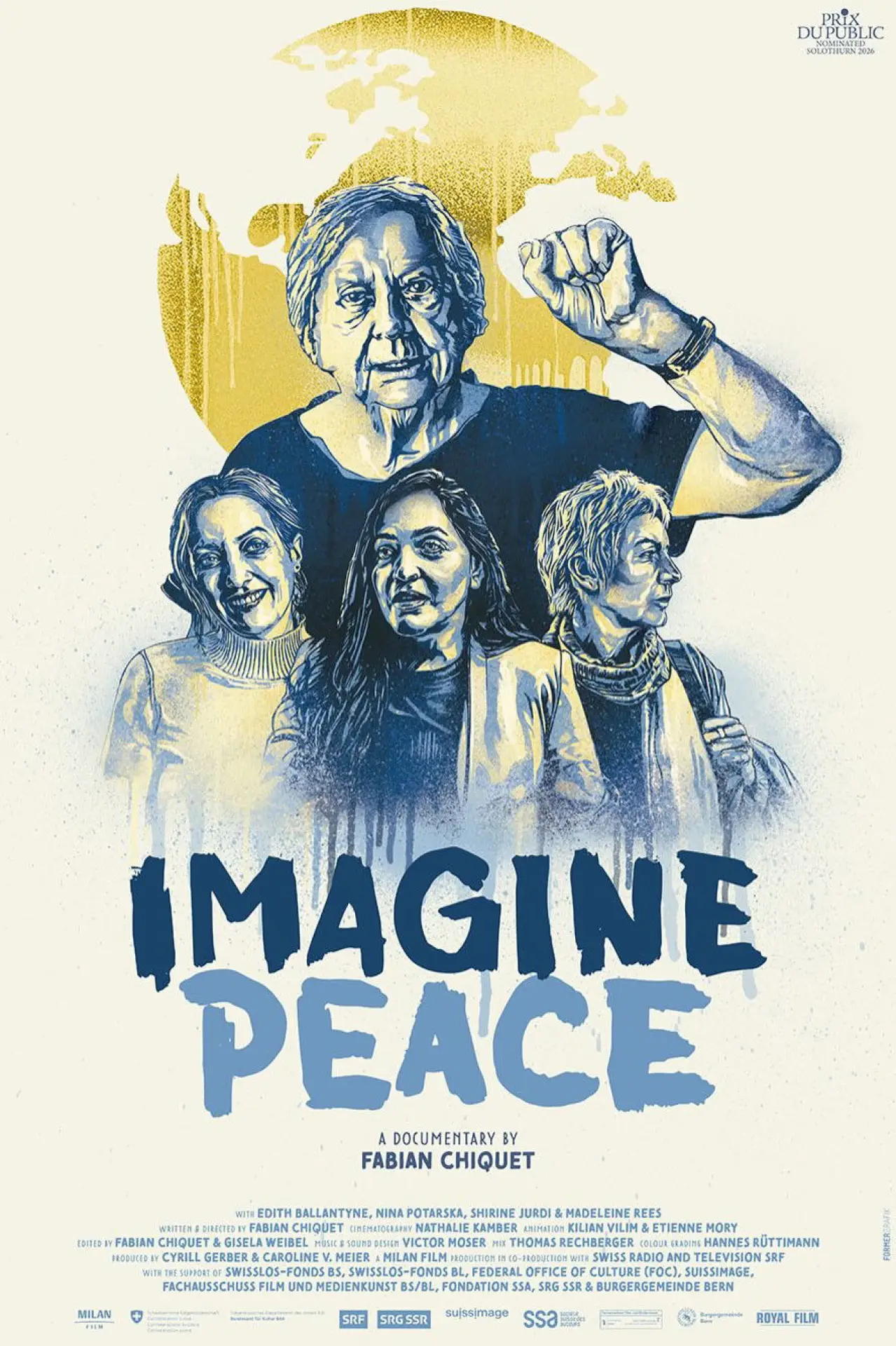 Постер к фильму "Imagine Peace"
