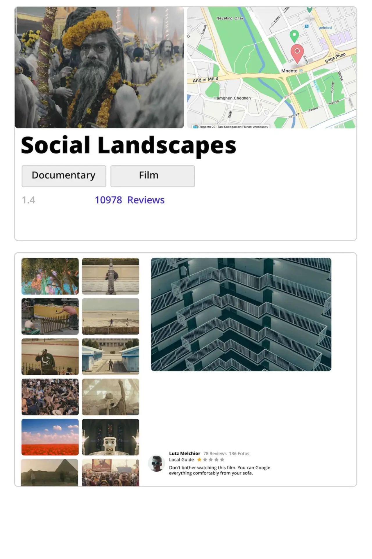 Постер к фильму "Social Landscapes"