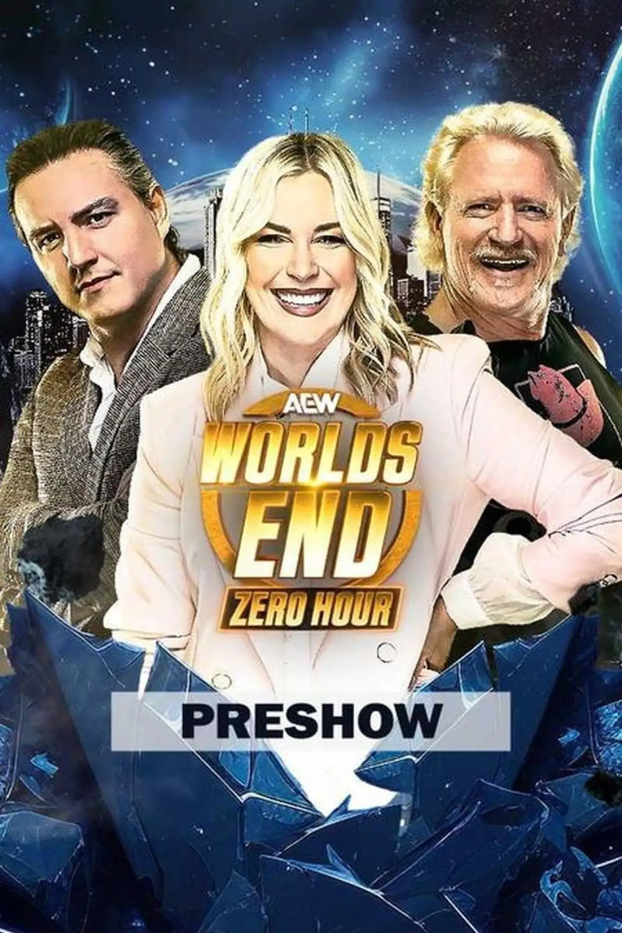 Постер к фильму "AEW Worlds End 2025: Zero Hour"