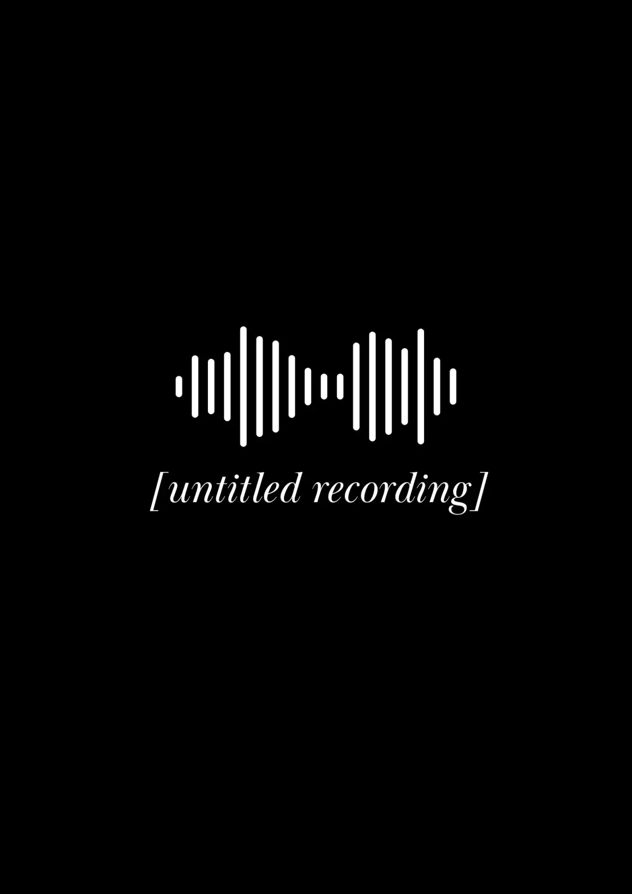 Постер к фильму "untitled recording"