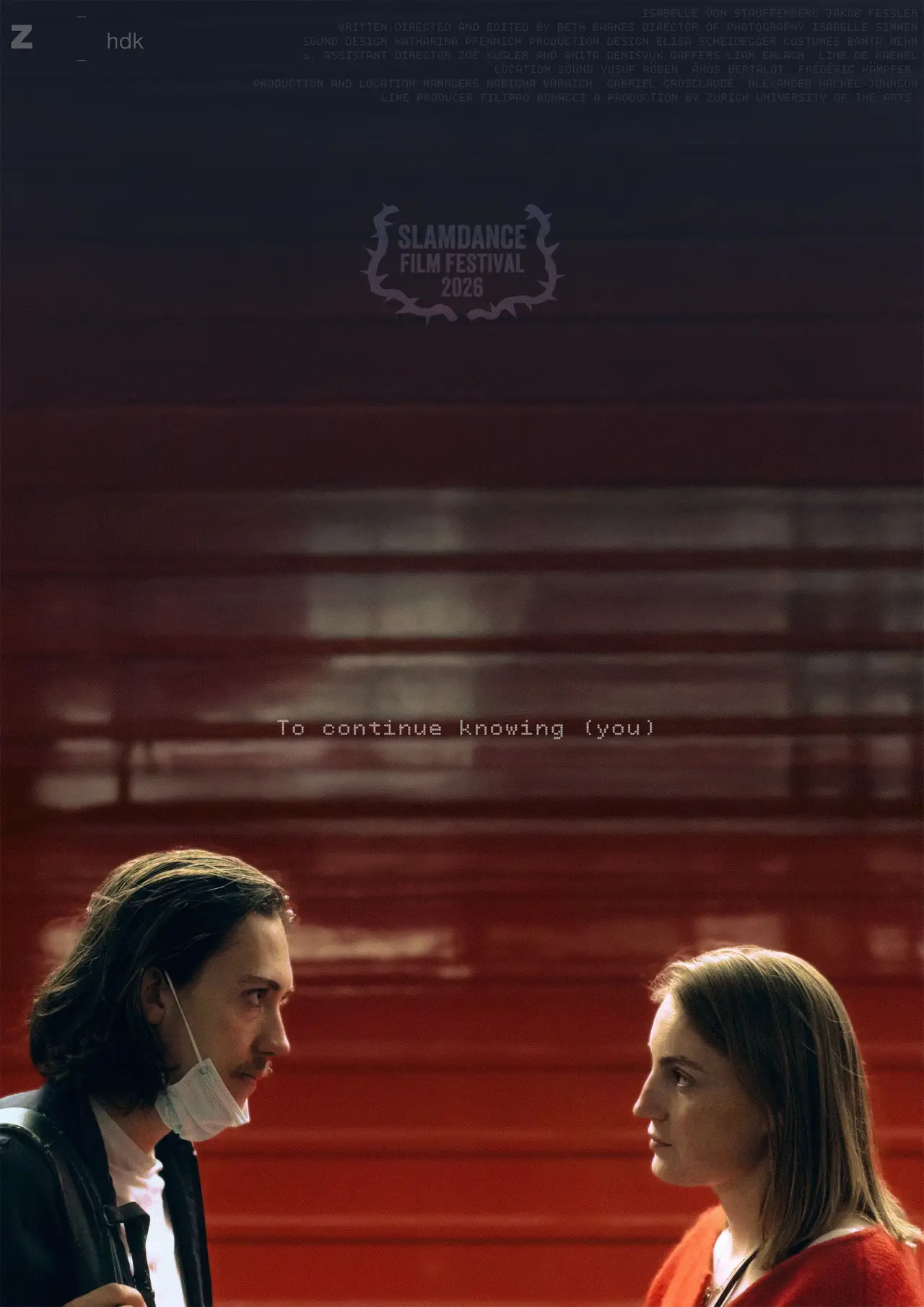 Постер к фильму "To continue knowing (you)"