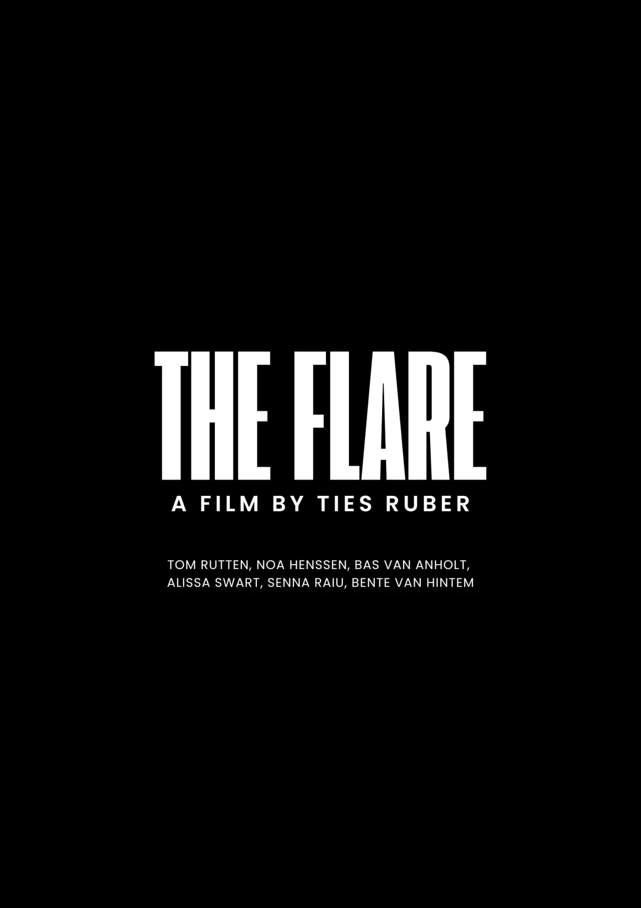 Постер к фильму "The Flare"