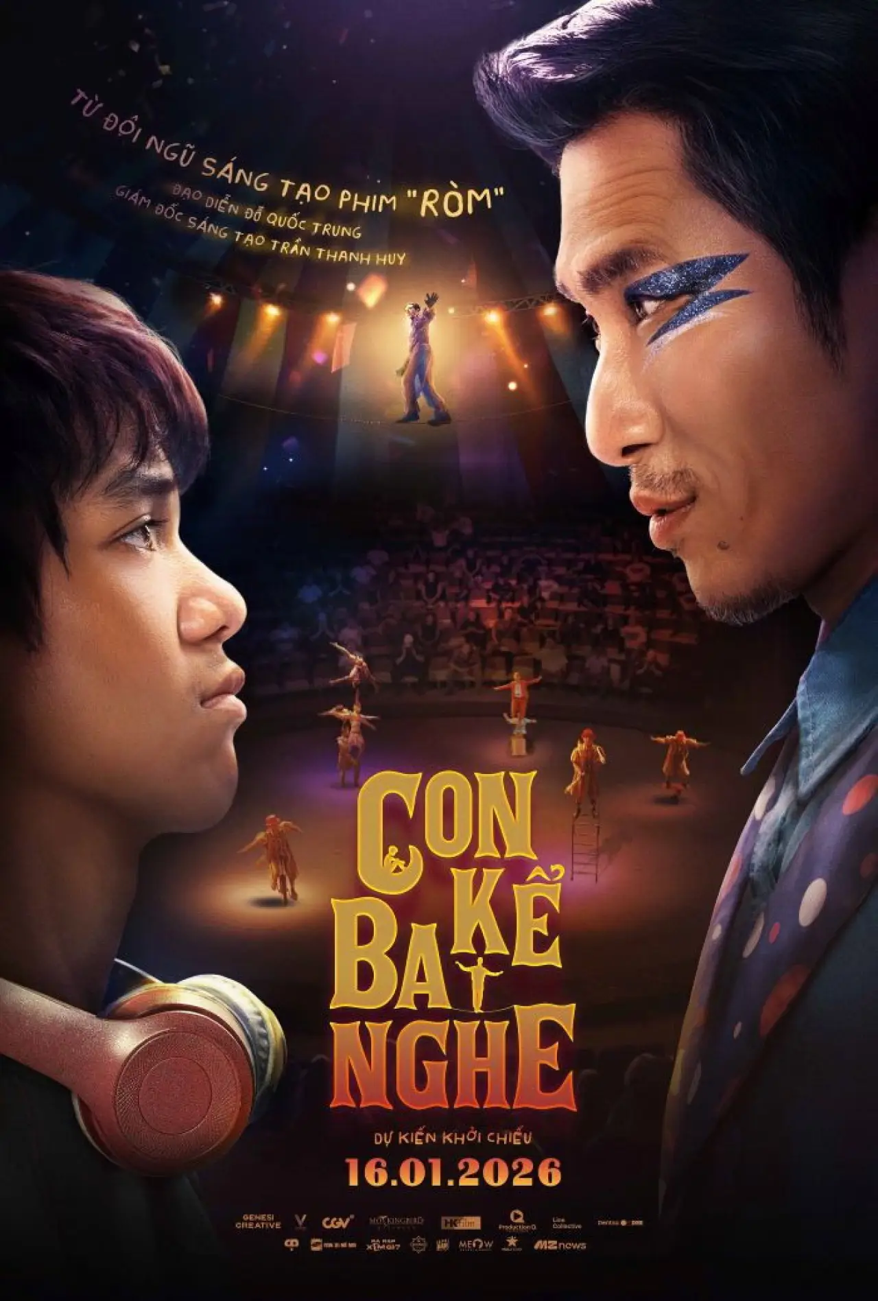 Постер к фильму "Con Kể Ba Nghe"