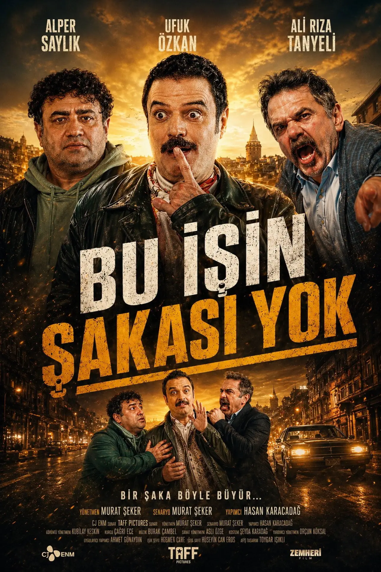 Постер к фильму "Bu İşin Şakası Yok"