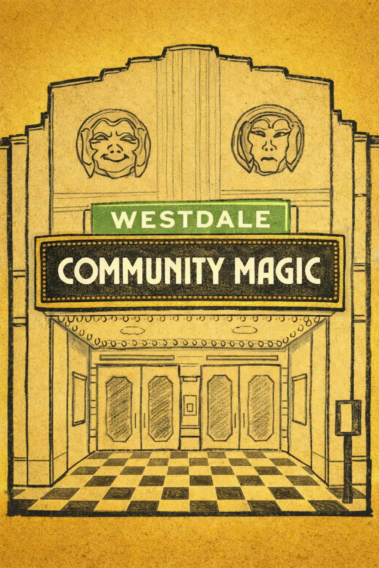 Постер к фильму "Community Magic"