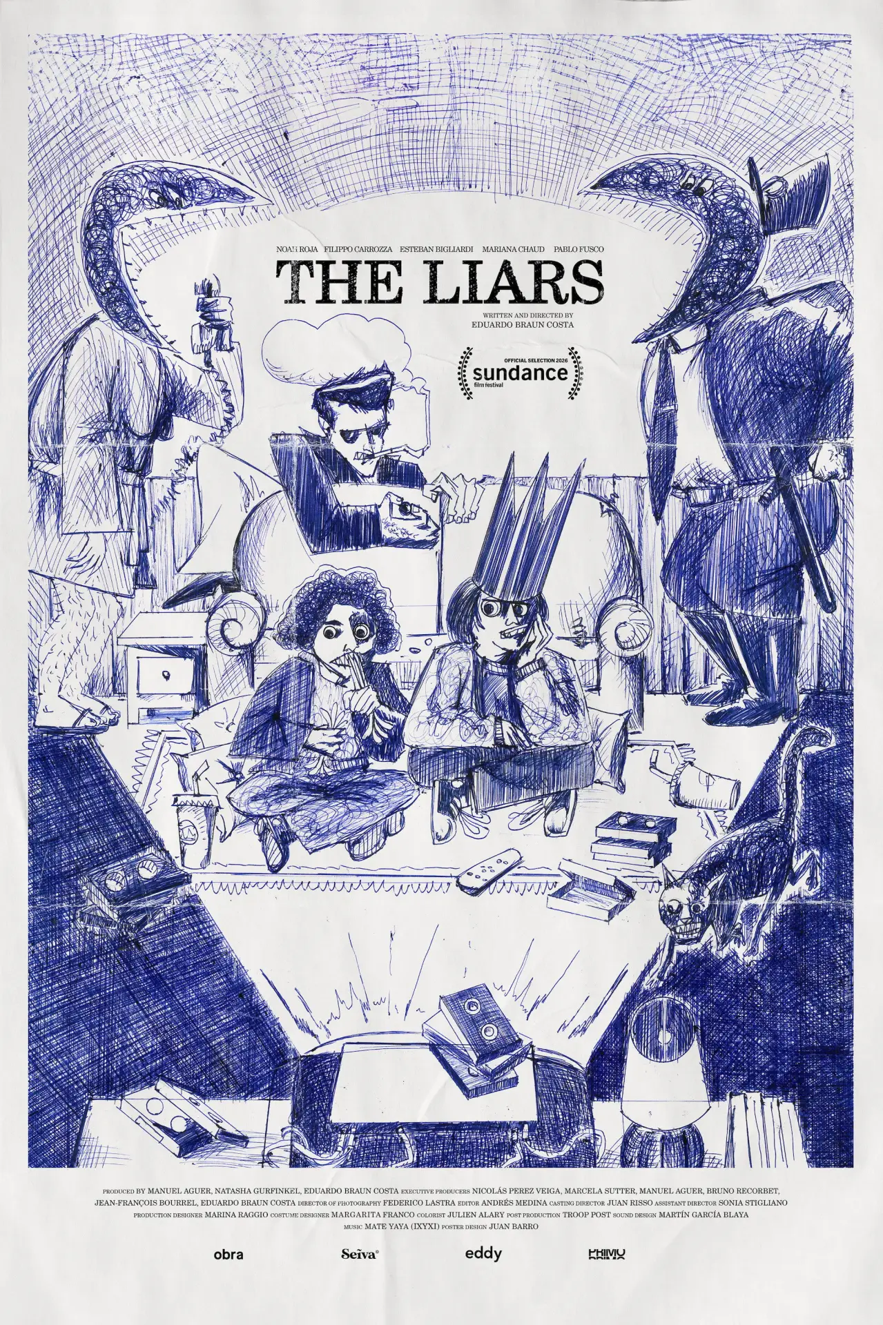 Постер к фильму "Los Mentirosos"