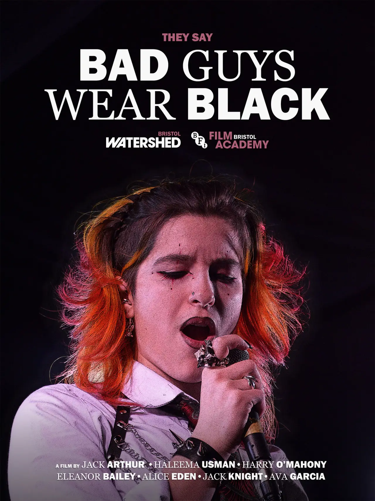Постер к фильму "Bad Guys Wear Black"