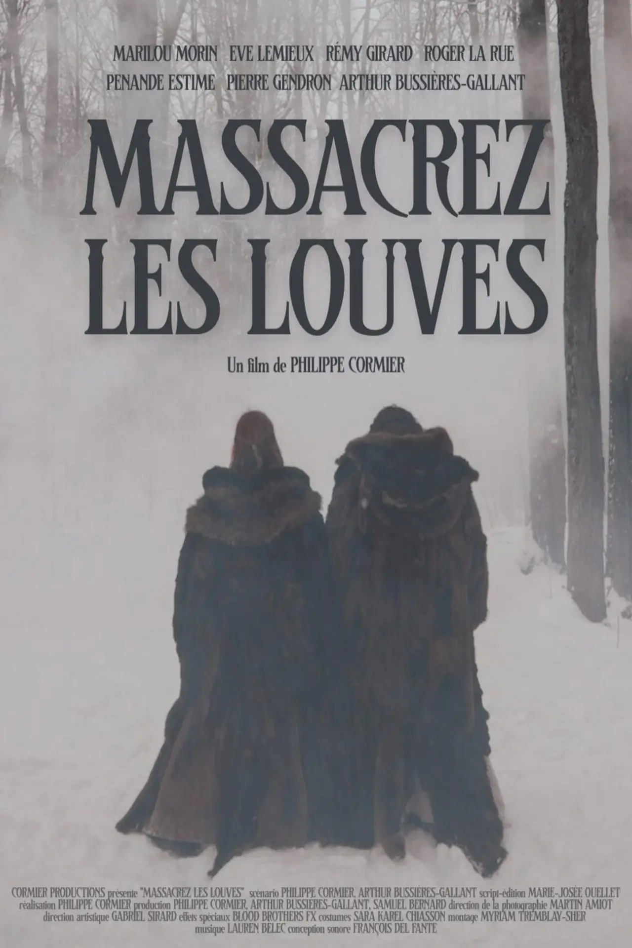 Постер к фильму "Massacrez les louves"