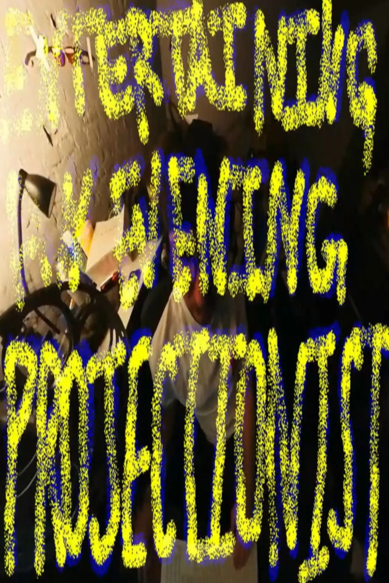 Постер к фильму "Entertaining an Evening Projectionist"