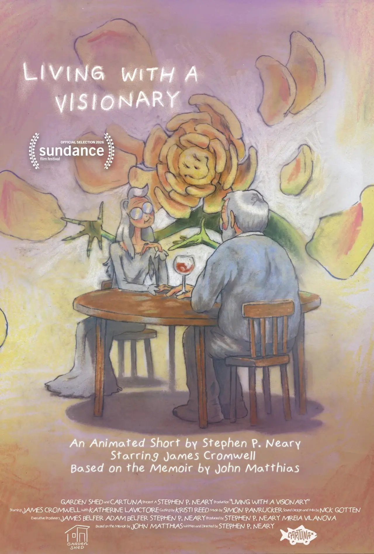 Постер к фильму "Living With A Visionary"