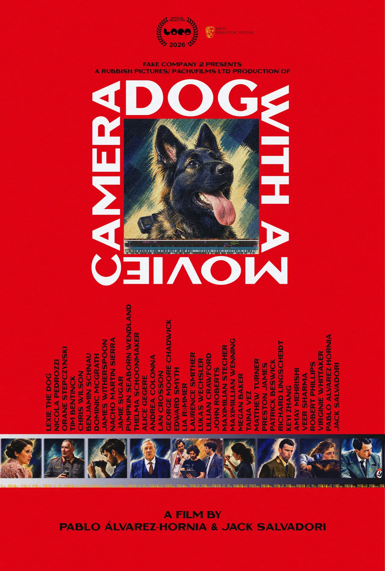 Постер к фильму "Dog with a Movie Camera"