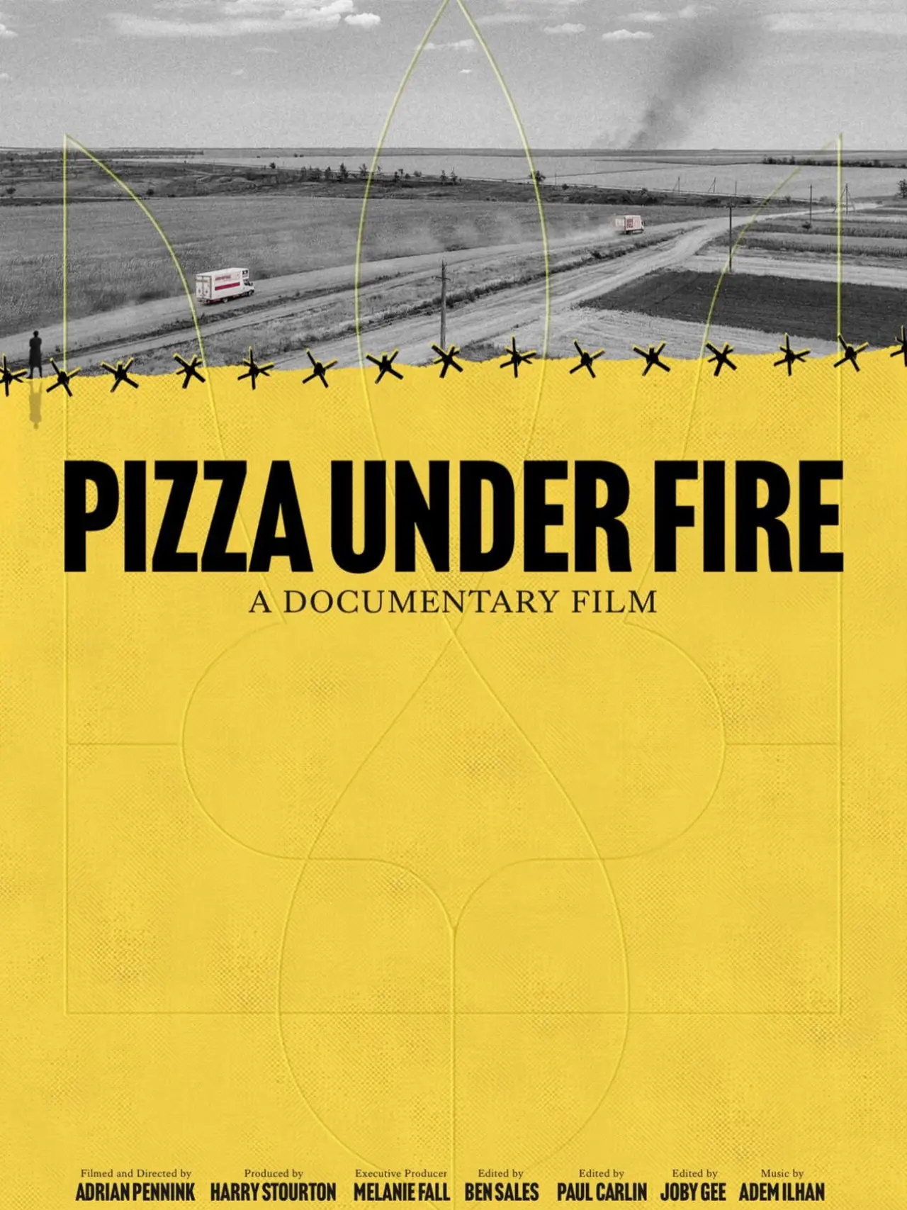 Постер к фильму "Pizza Under Fire"