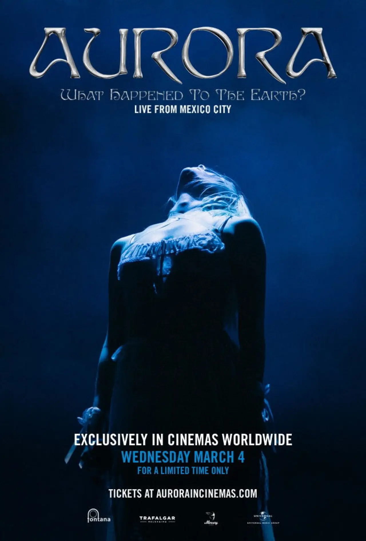 Постер к фильму "AURORA: What Happened to the Earth? Live From Mexico City"