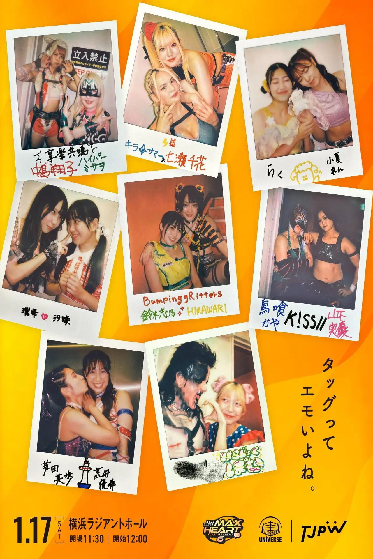 Постер к фильму "第6回“ふたりはプリンセス”Max Heartトーナメント"