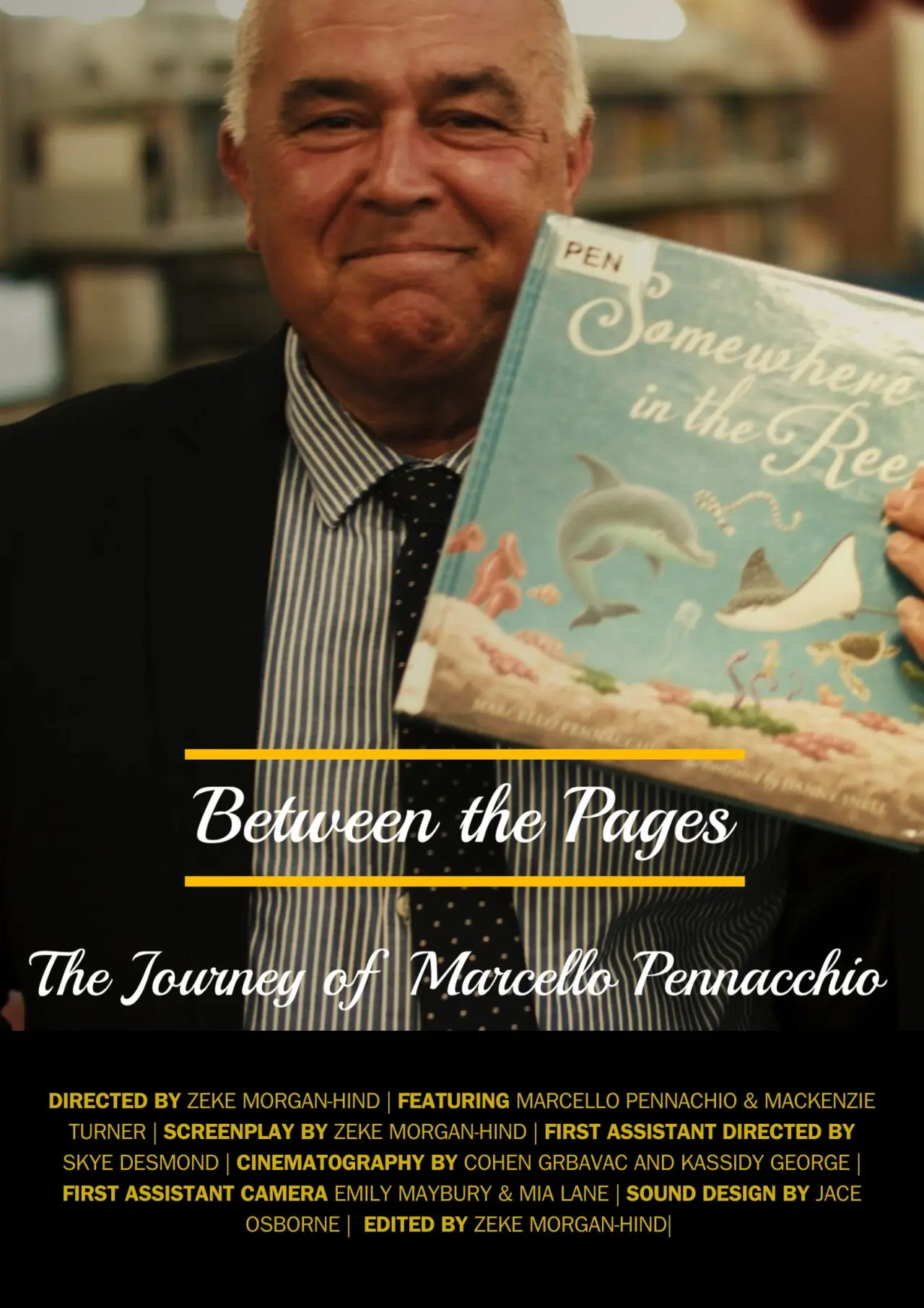 Постер к фильму "Between Pages: The Story of Marcello Pennacchio"