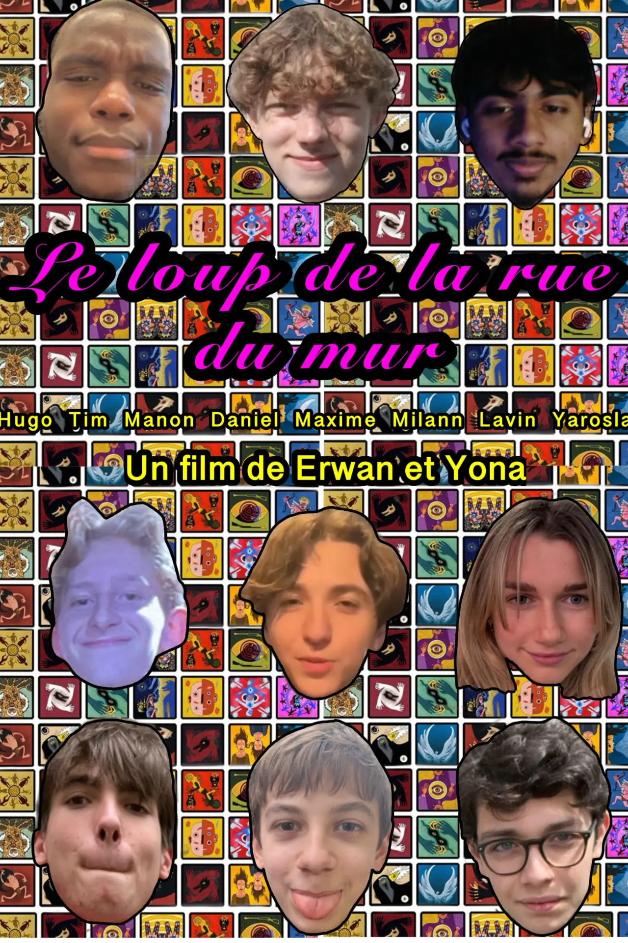Постер к фильму "Le loup de la rue du mur"