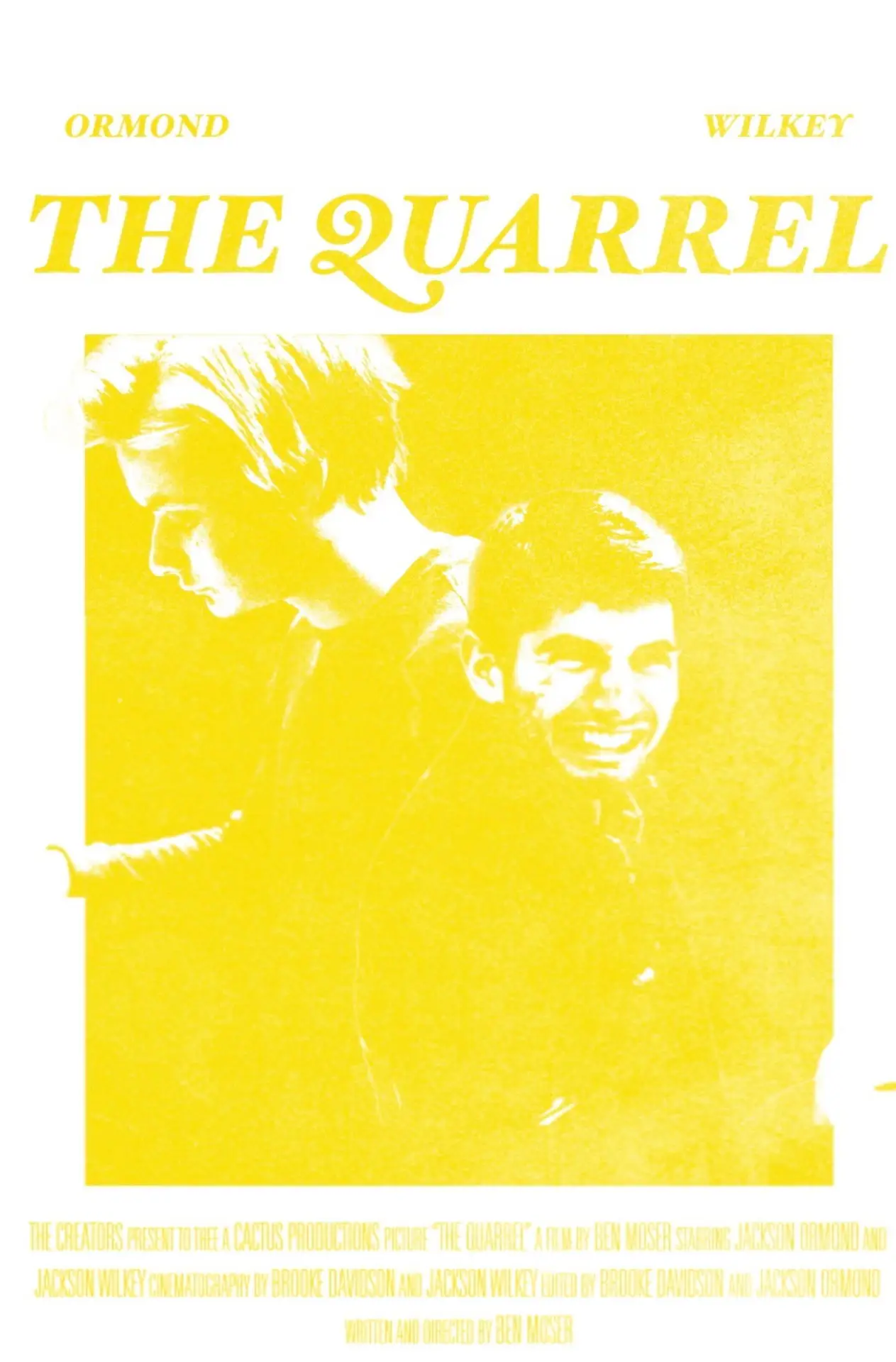 Постер к фильму "The Quarrel"