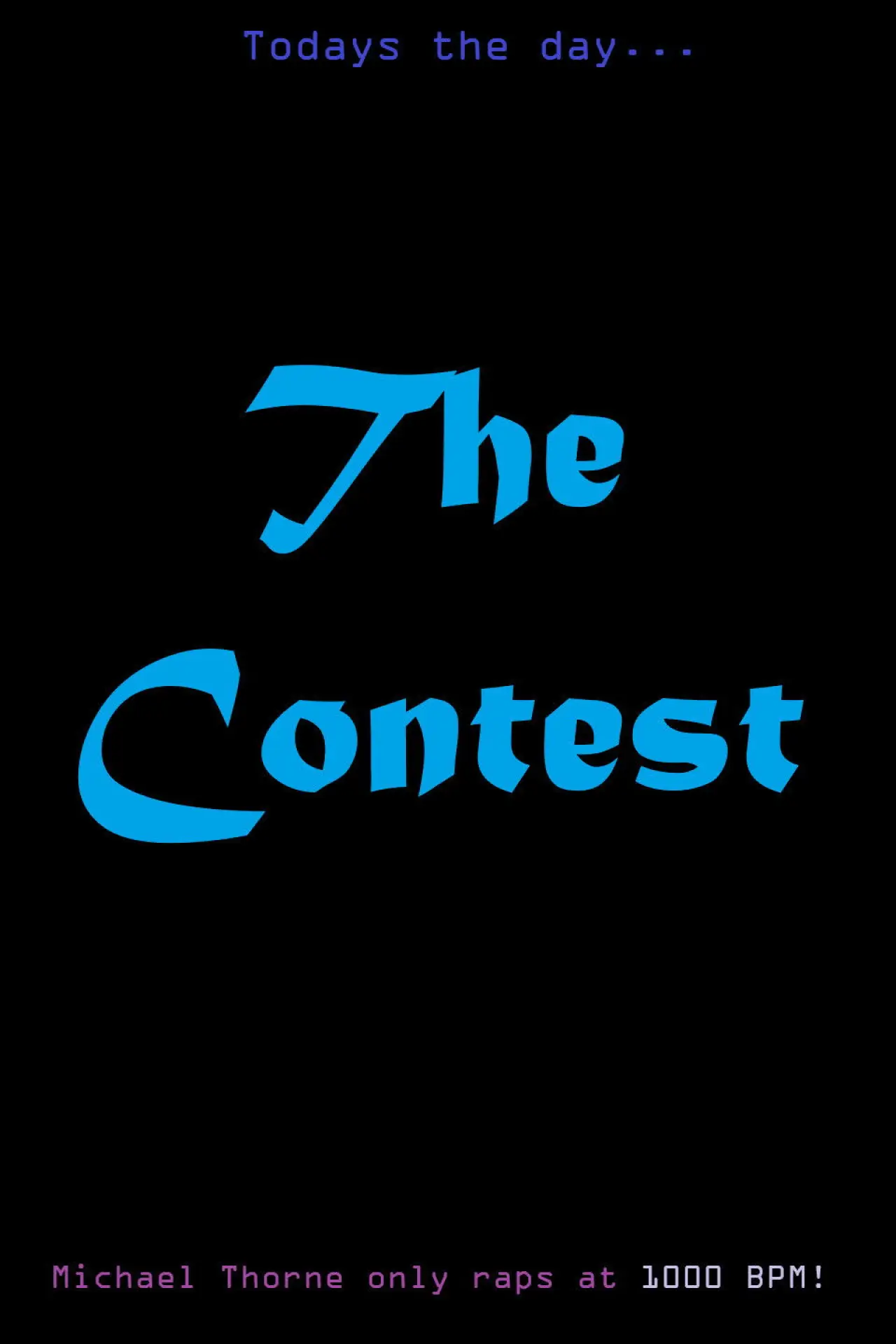 Постер к фильму "The Contest"