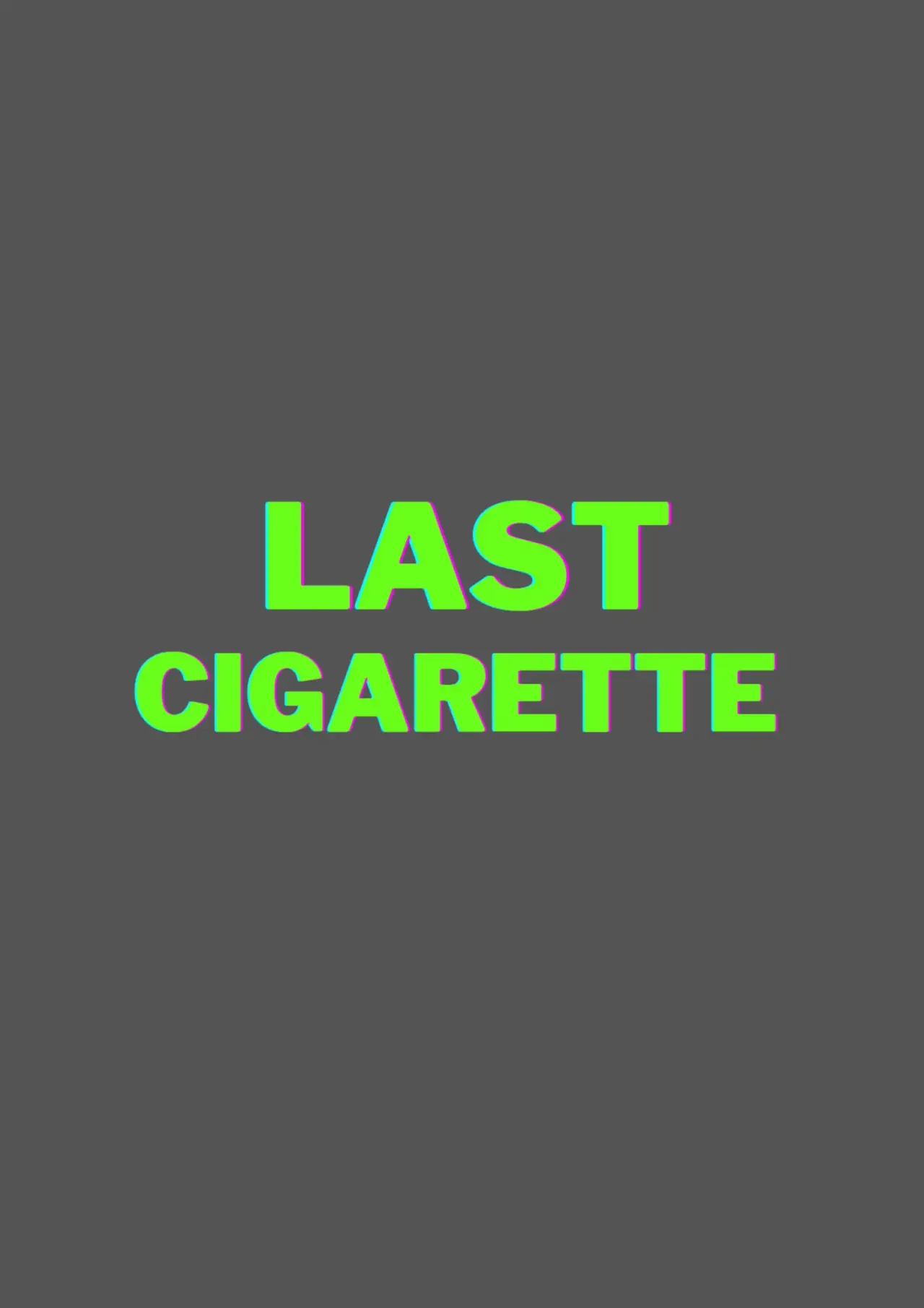 Постер к фильму "Last Cigarette"