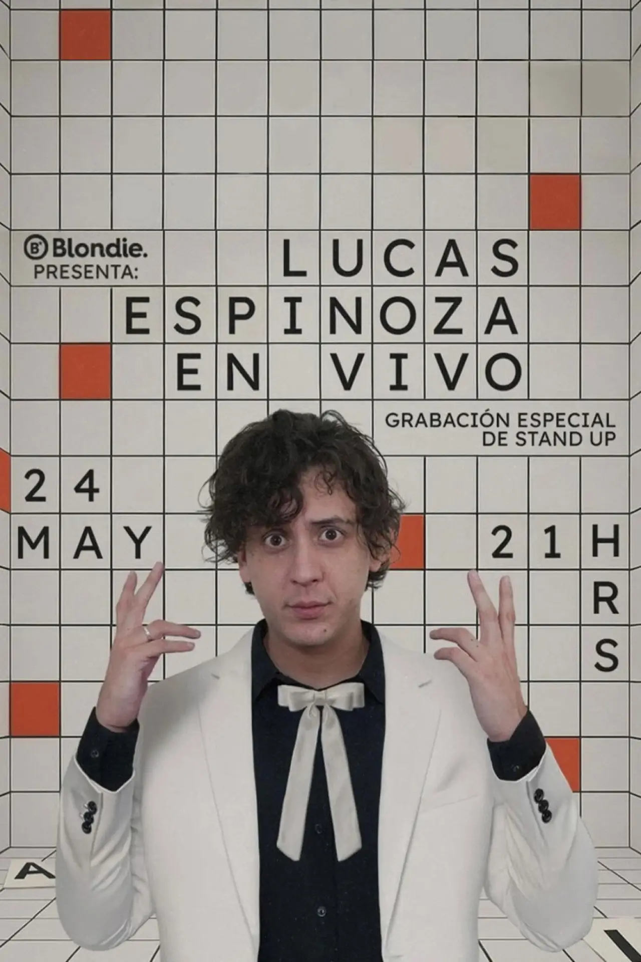 Постер к фильму "Lucas Espinoza: En vivo. En la Blondie!"