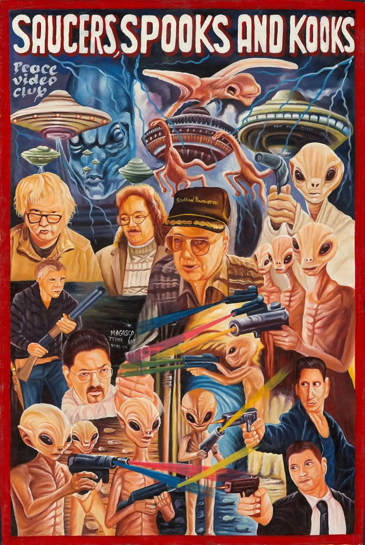 Постер к фильму "Saucers, Spooks and Kooks"