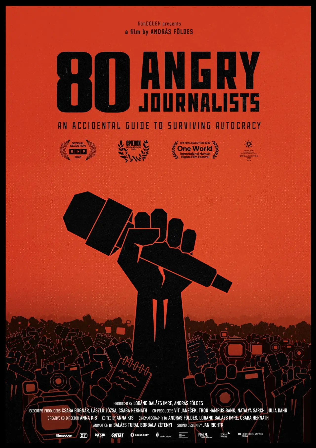 Постер к фильму "80 dühös újságíró"