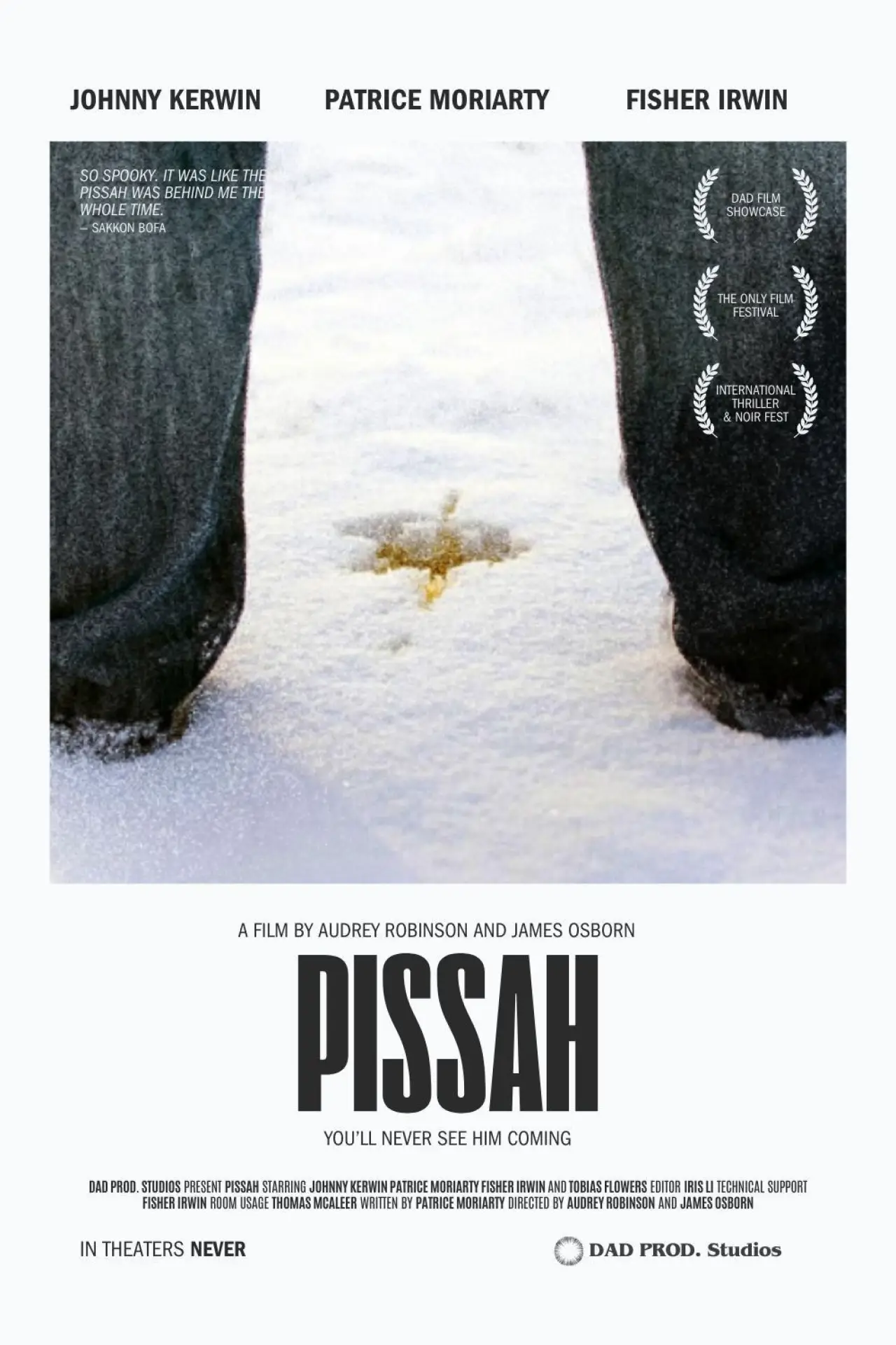 Постер к фильму "PISSAH"