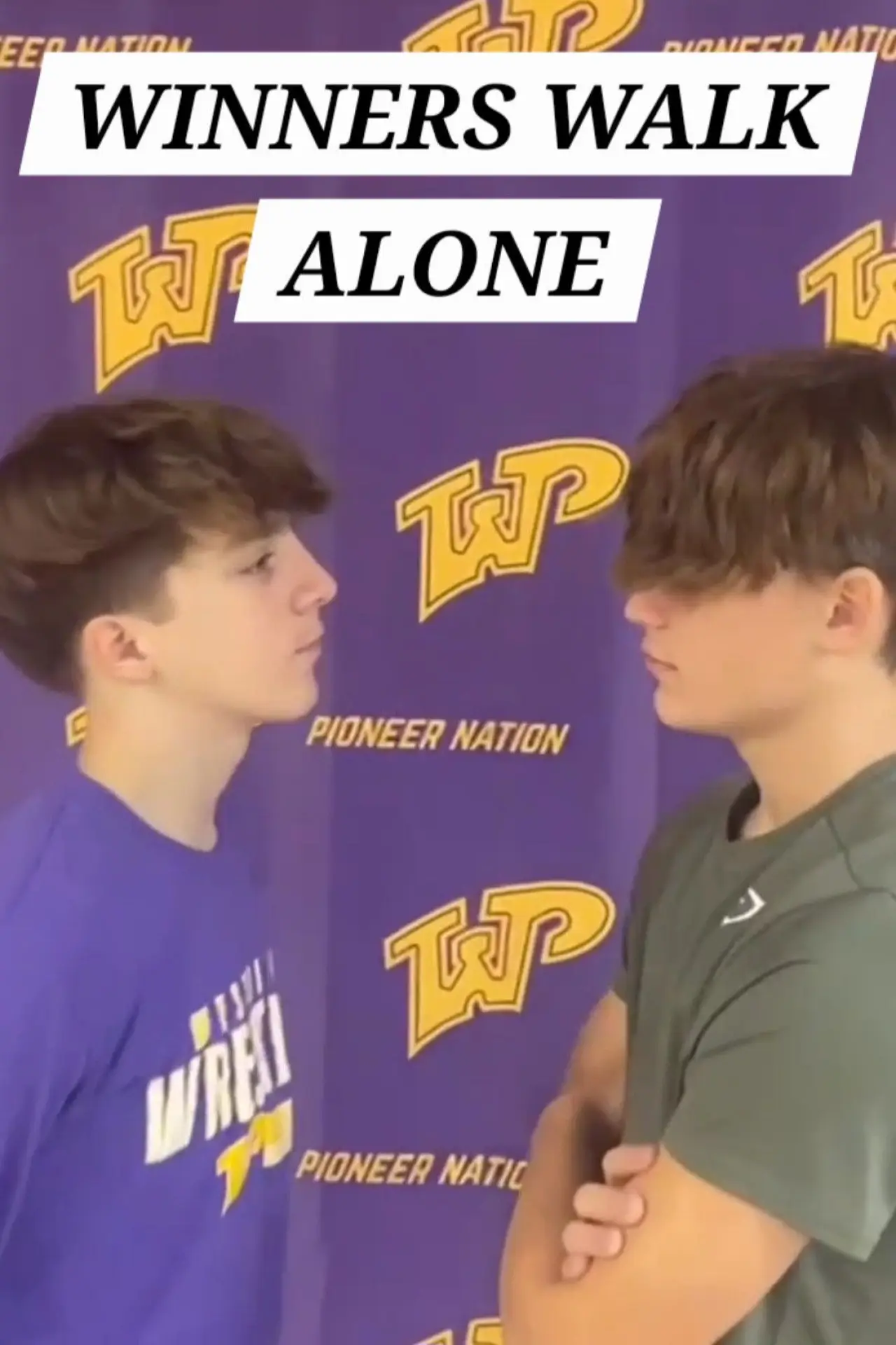 Постер к фильму "Winners Walk Alone"