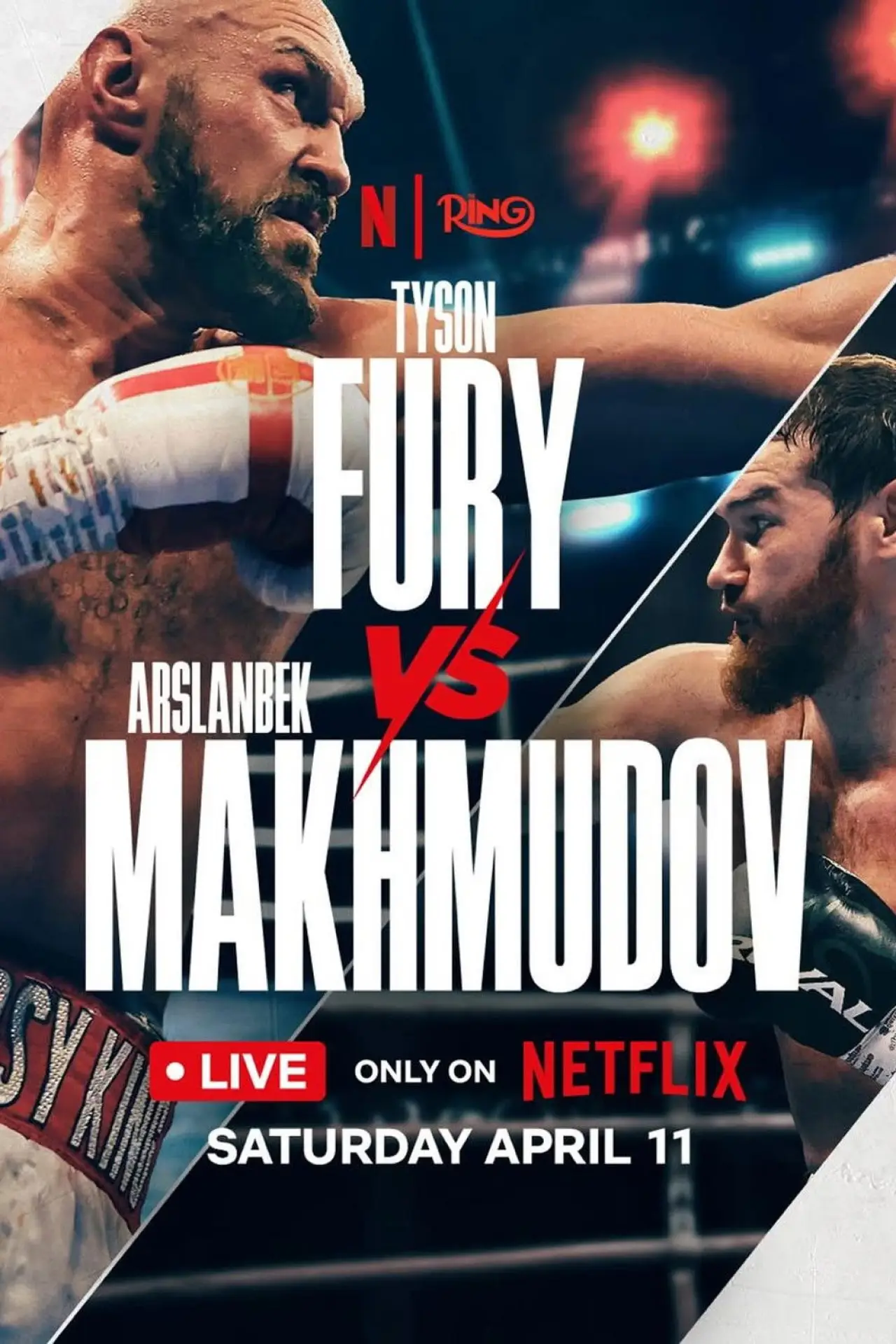 Постер к фильму "Tyson Fury vs. Arslanbek Makhmudov"