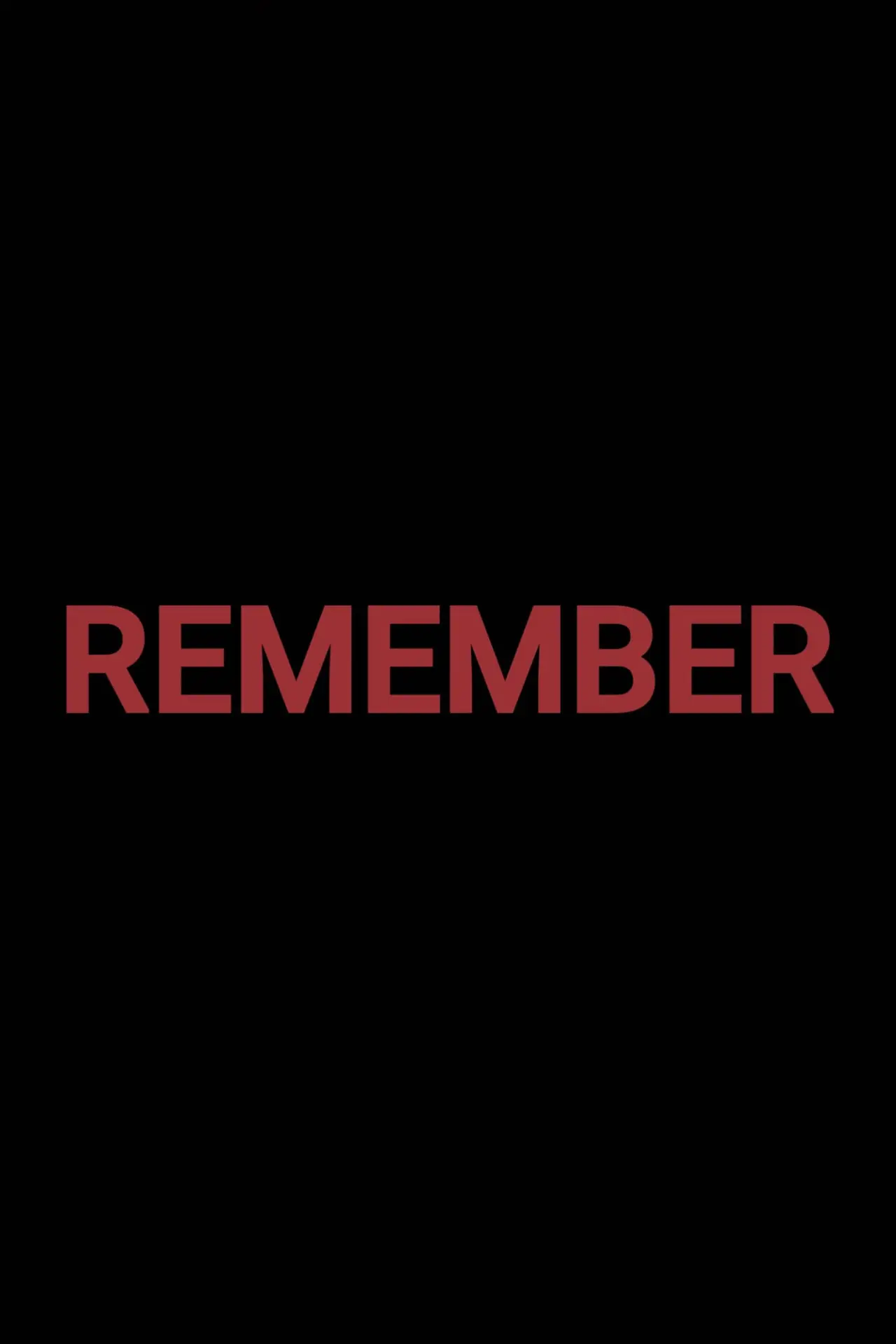 Постер к фильму "Remember"