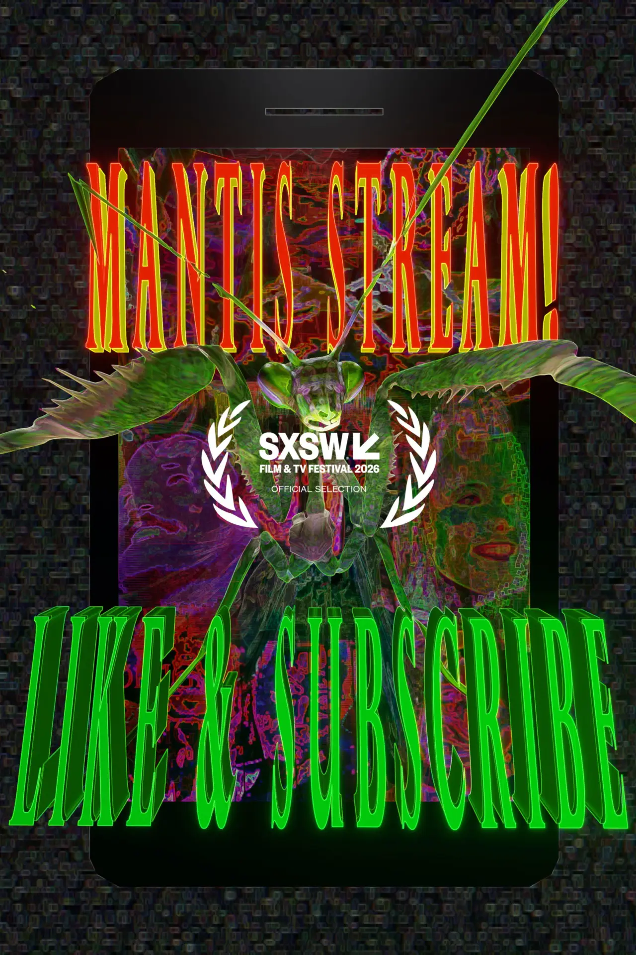Постер к фильму "Mantis Stream! Like & Subscribe"
