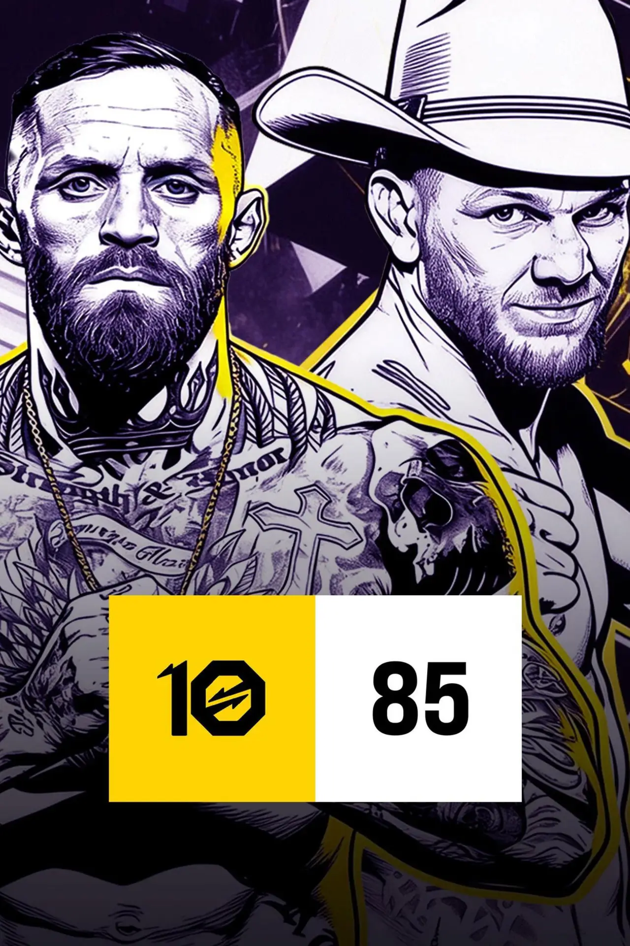 Постер к фильму "OKTAGON 85: Severino vs. Kakhorov"